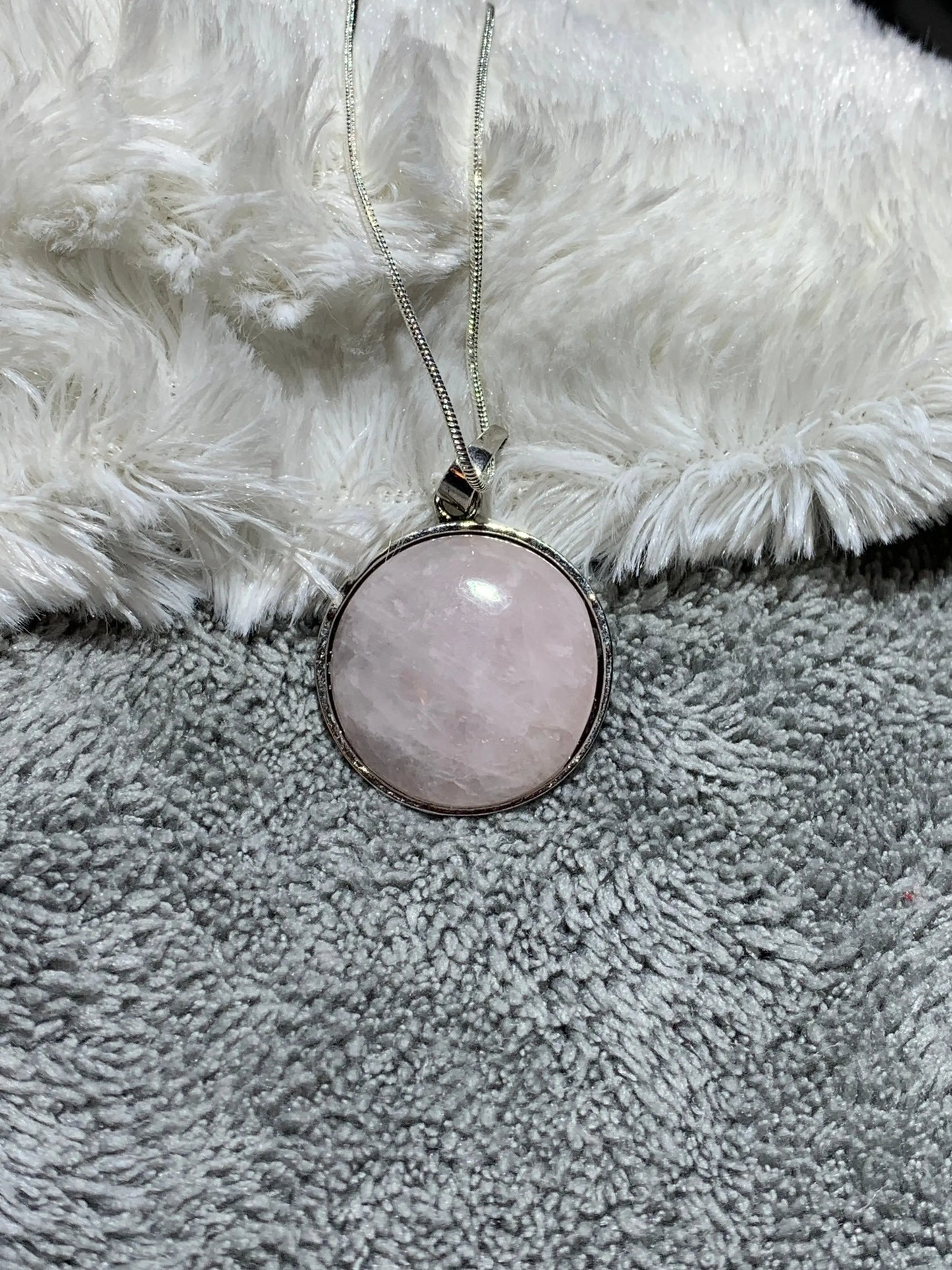 Rose Quartz Tree of life Owl Necklace                             NCK-0212 Shop Wholesale Crystals