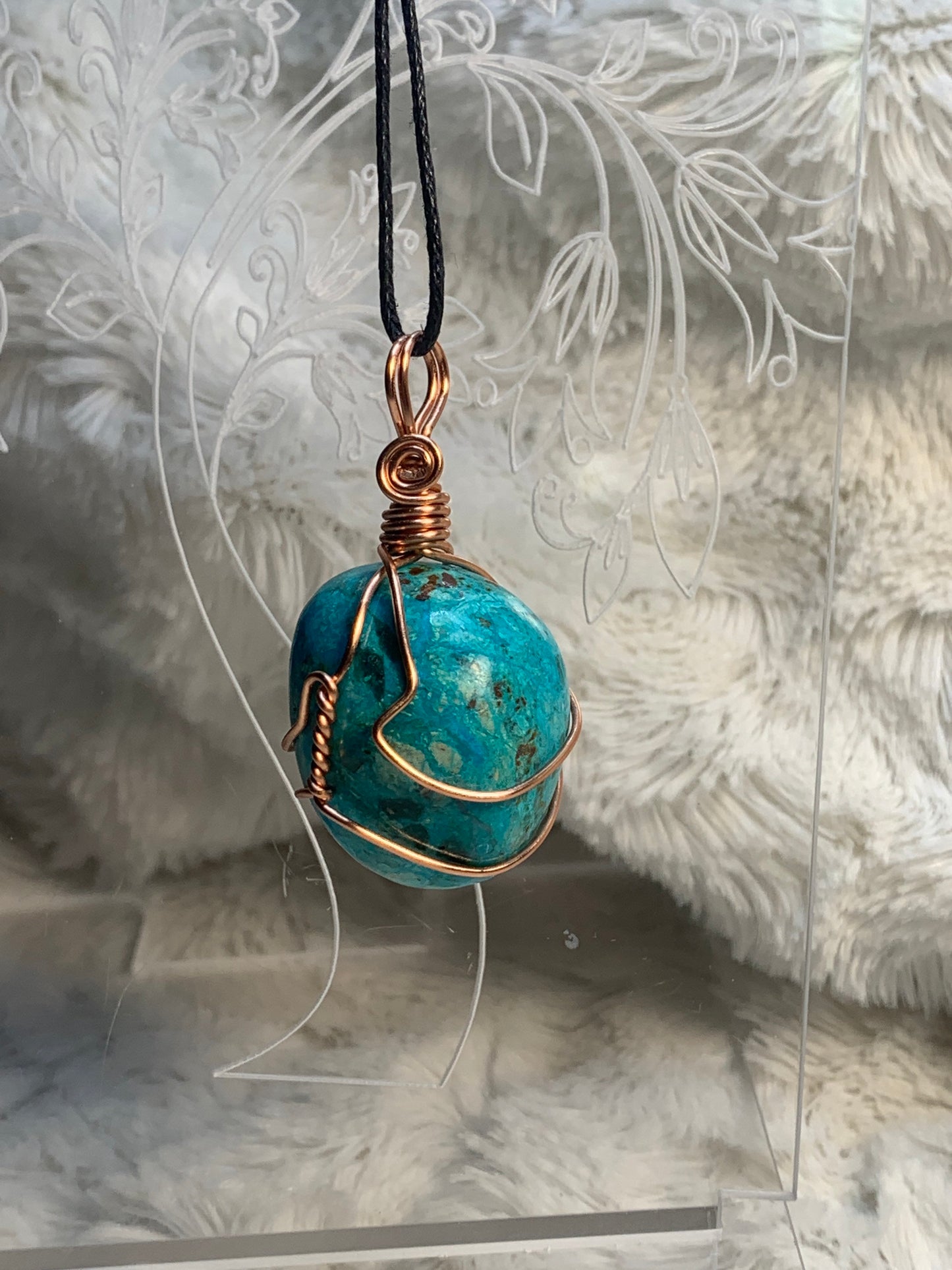 Chrysocolla Necklace             NCK-0053