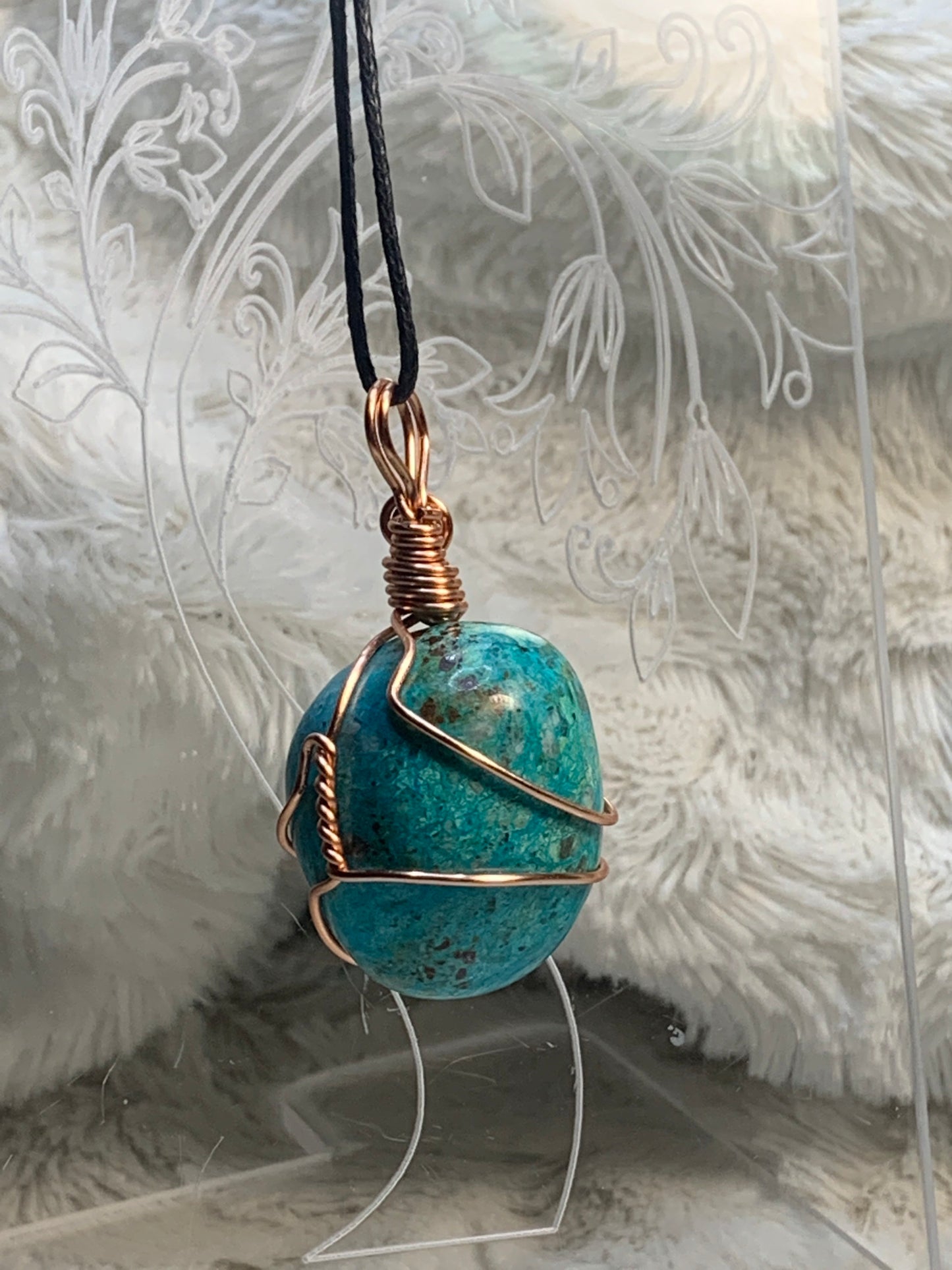 Chrysocolla Necklace             NCK-0053