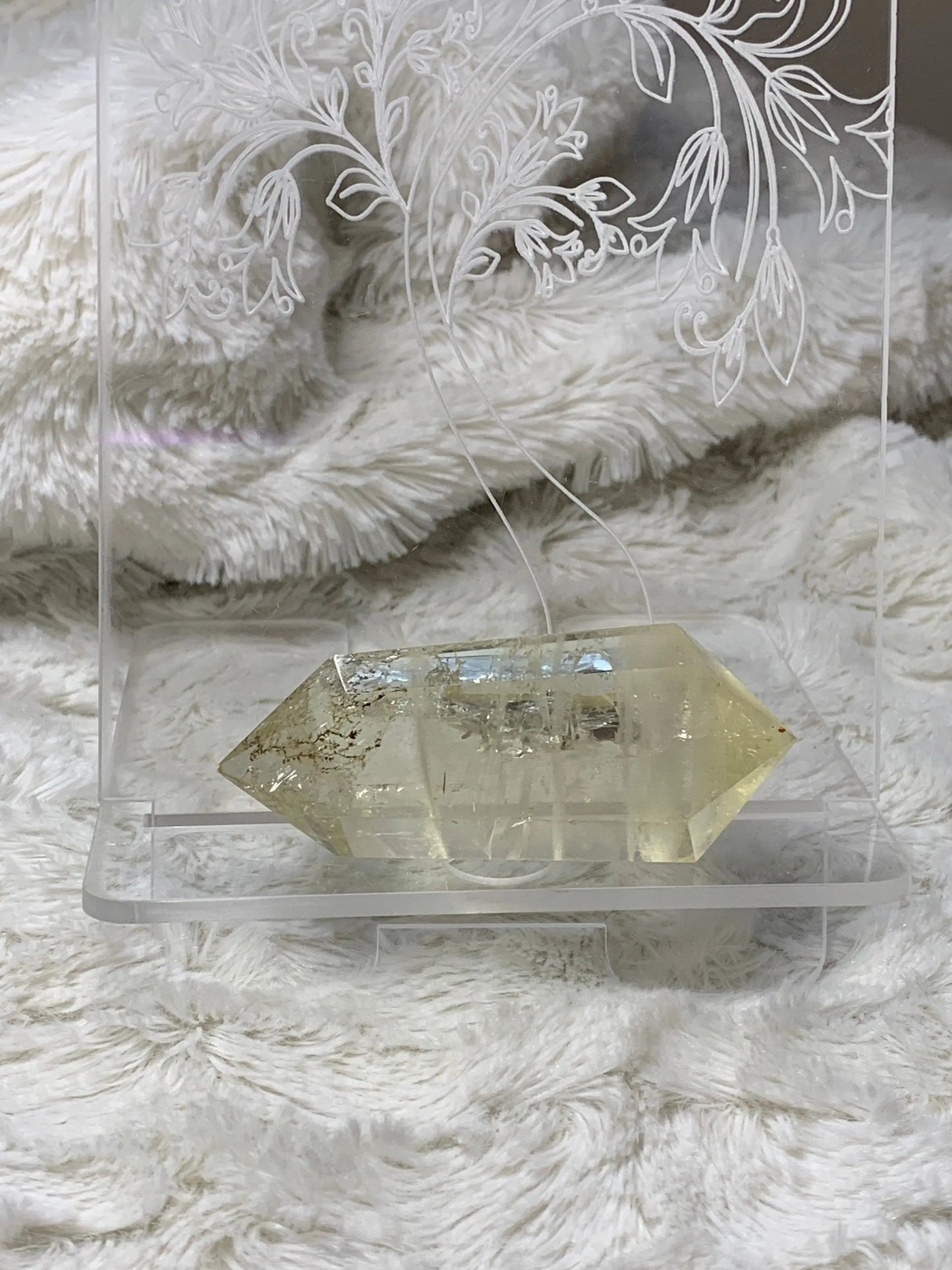 Citrine Double Terminated      CRY-0085 Shop Wholesale Crystals