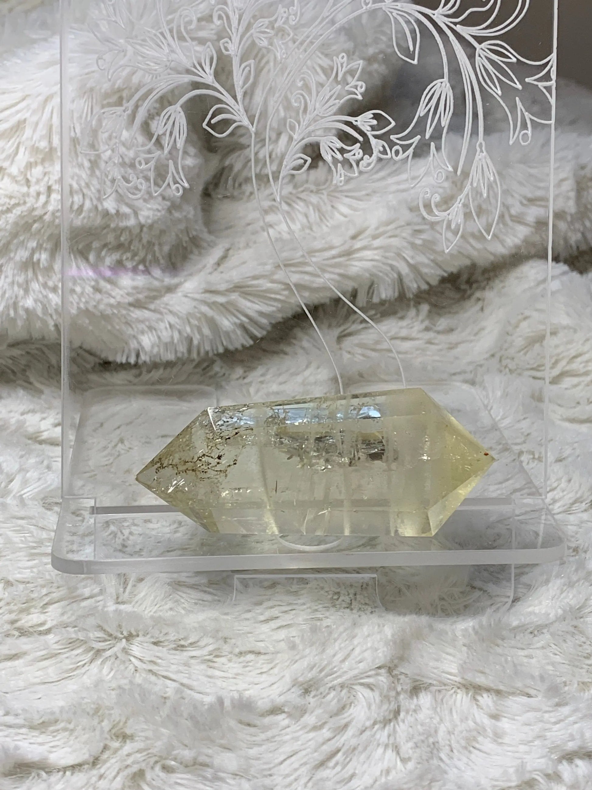 Citrine Double Terminated      CRY-0085 Shop Wholesale Crystals