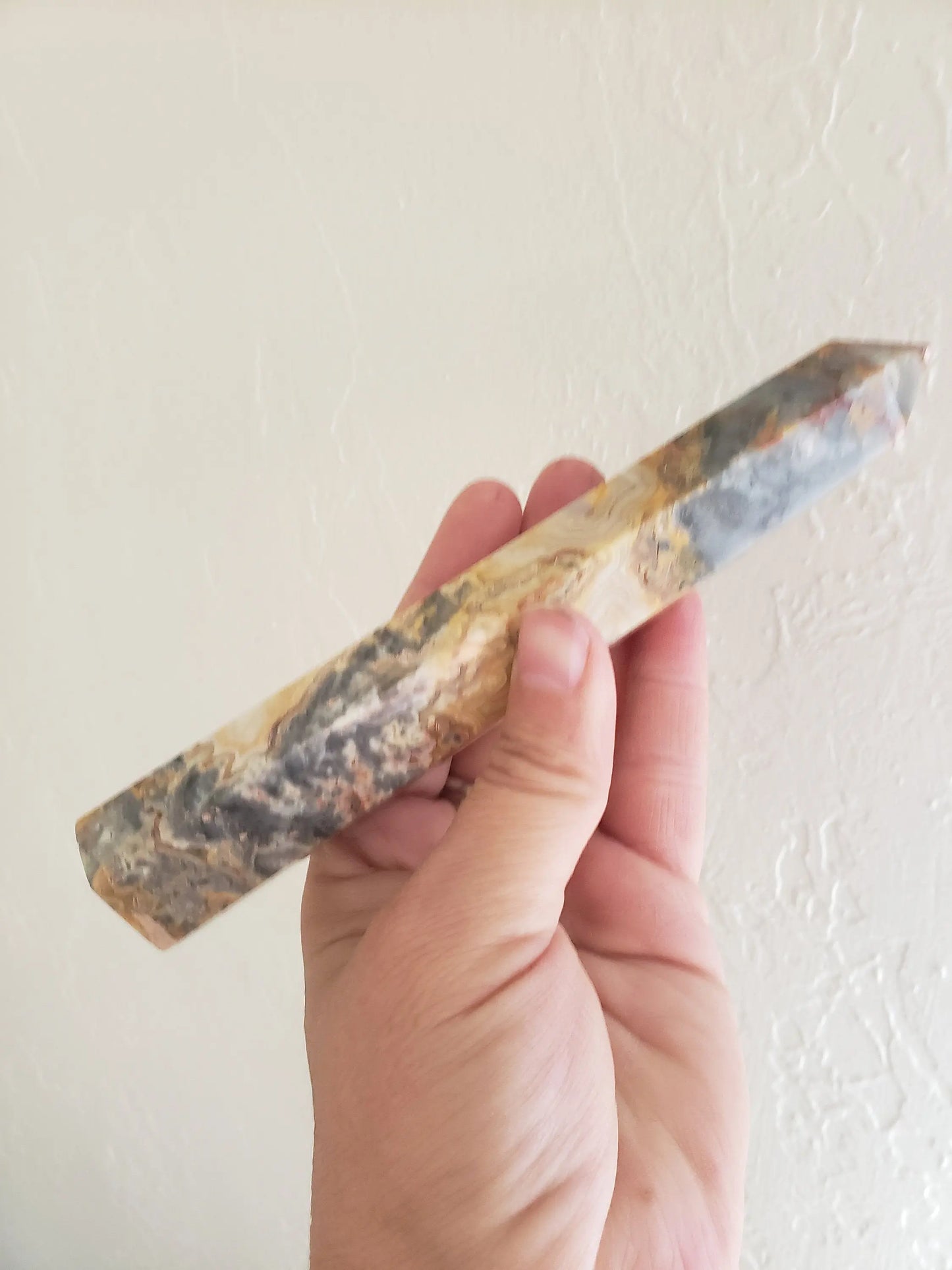 Crazy Lace Obelisk, Large, Beautiful, Grid Making OBL-0001 Shop Wholesale Crystals
