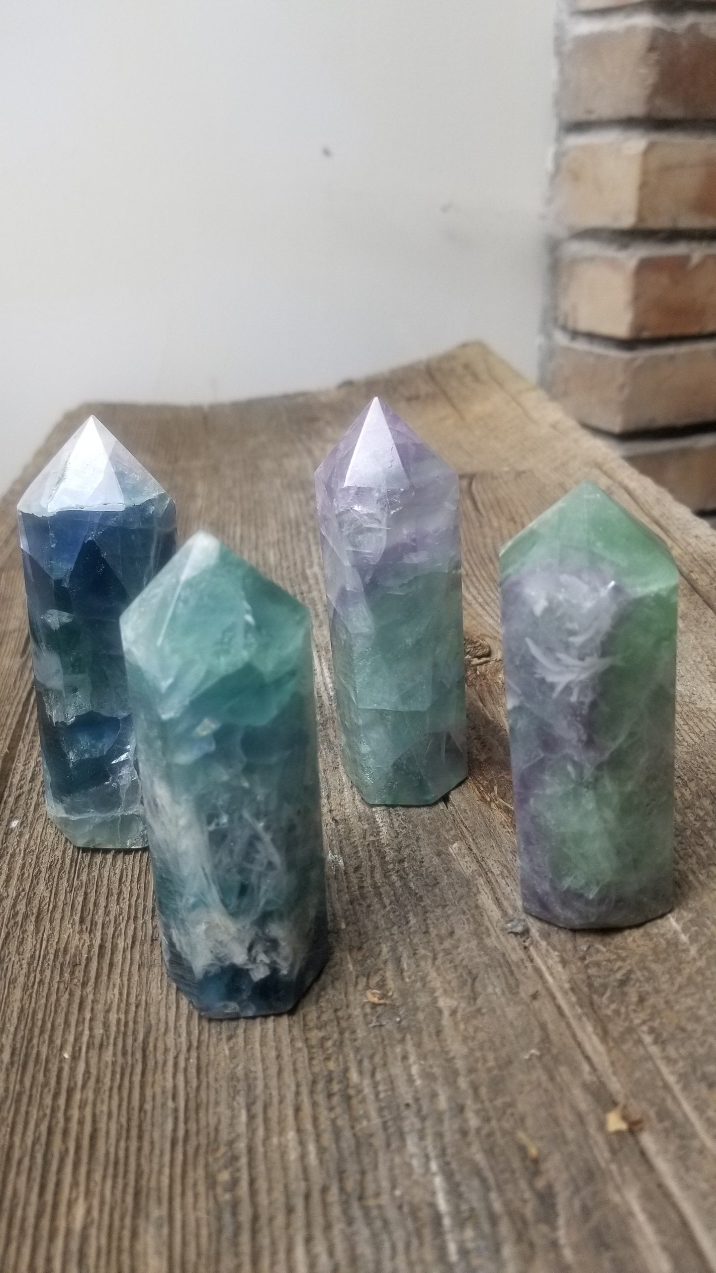 Fluorite Obelisk, Large, Beautiful, Grid Making BIN-0240