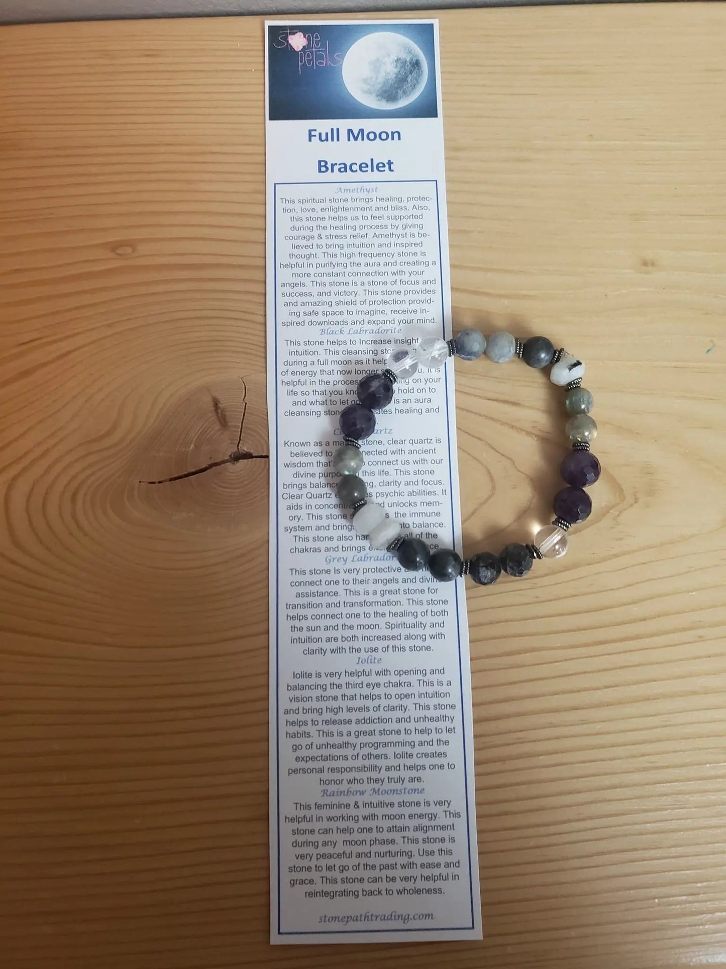 Full Moon Bracelet BRC-0019 Shop Wholesale Crystals