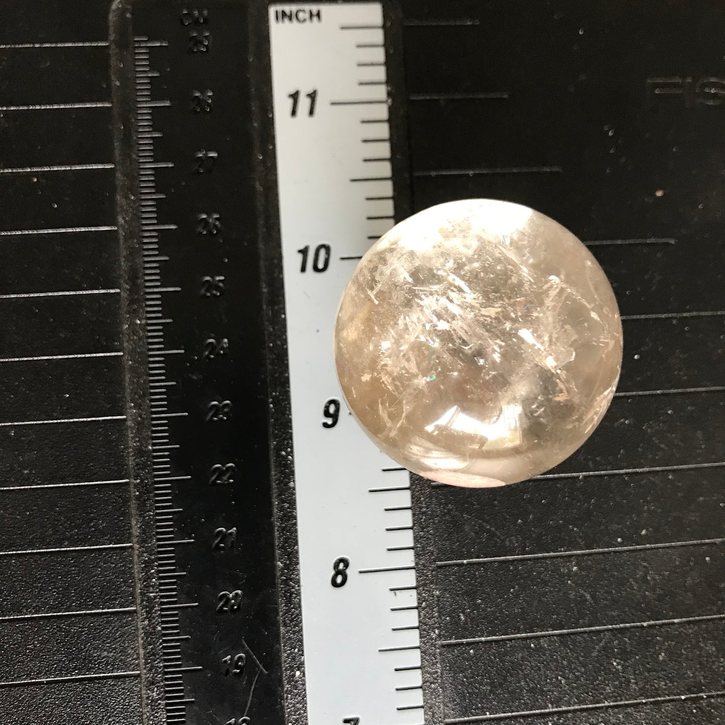 Chlorite Quartz Crystal Sphere (Approx 1 1/2") Polished Stone Ball, for Cafts or Crystal Grid Supply SPH-009