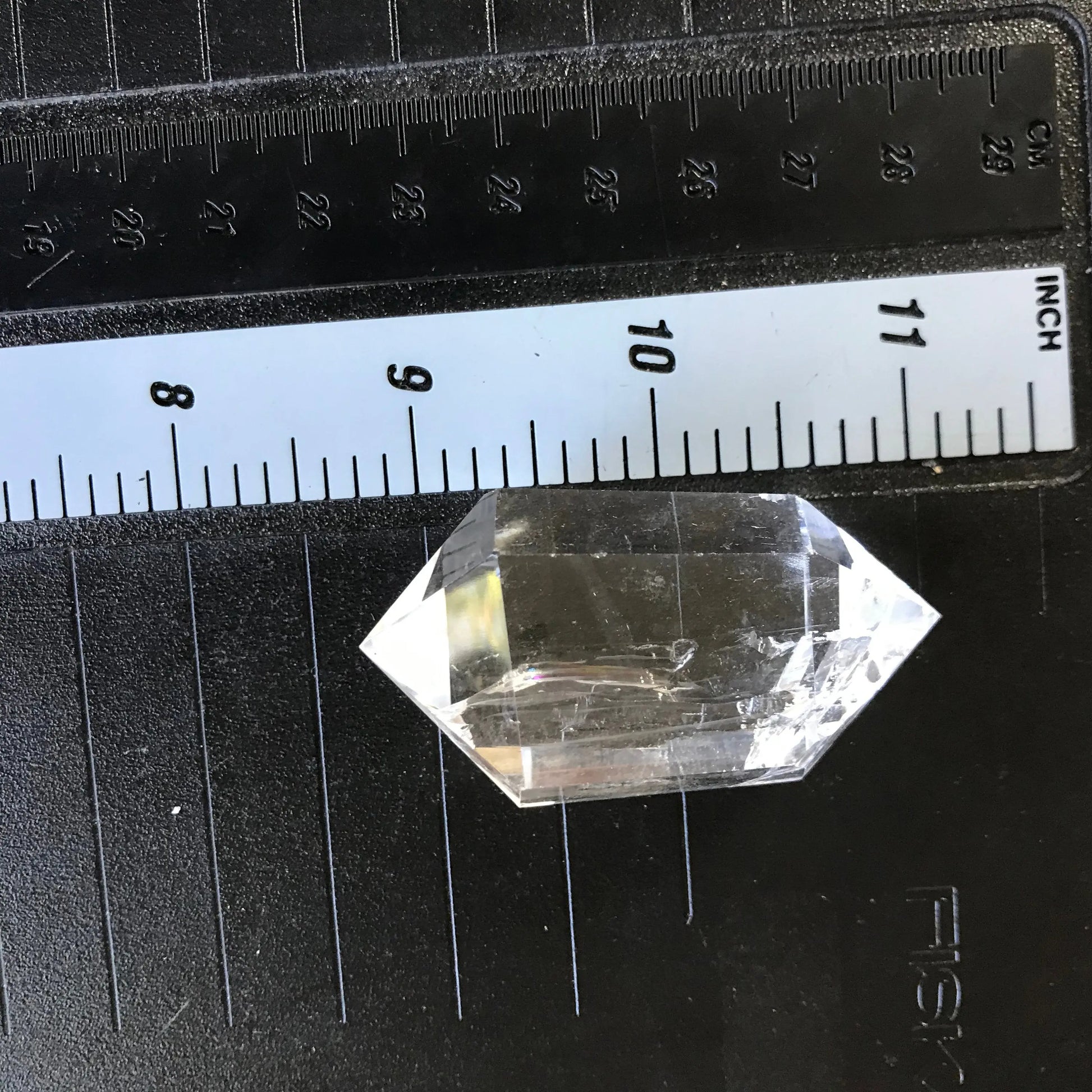 Small Quartz Crystal Wand,  2 1/5" x 1 1/4" Clear Quartz Crystal, Healing Stone for Crystal Grid or Crafts Shop Wholesale Crystals