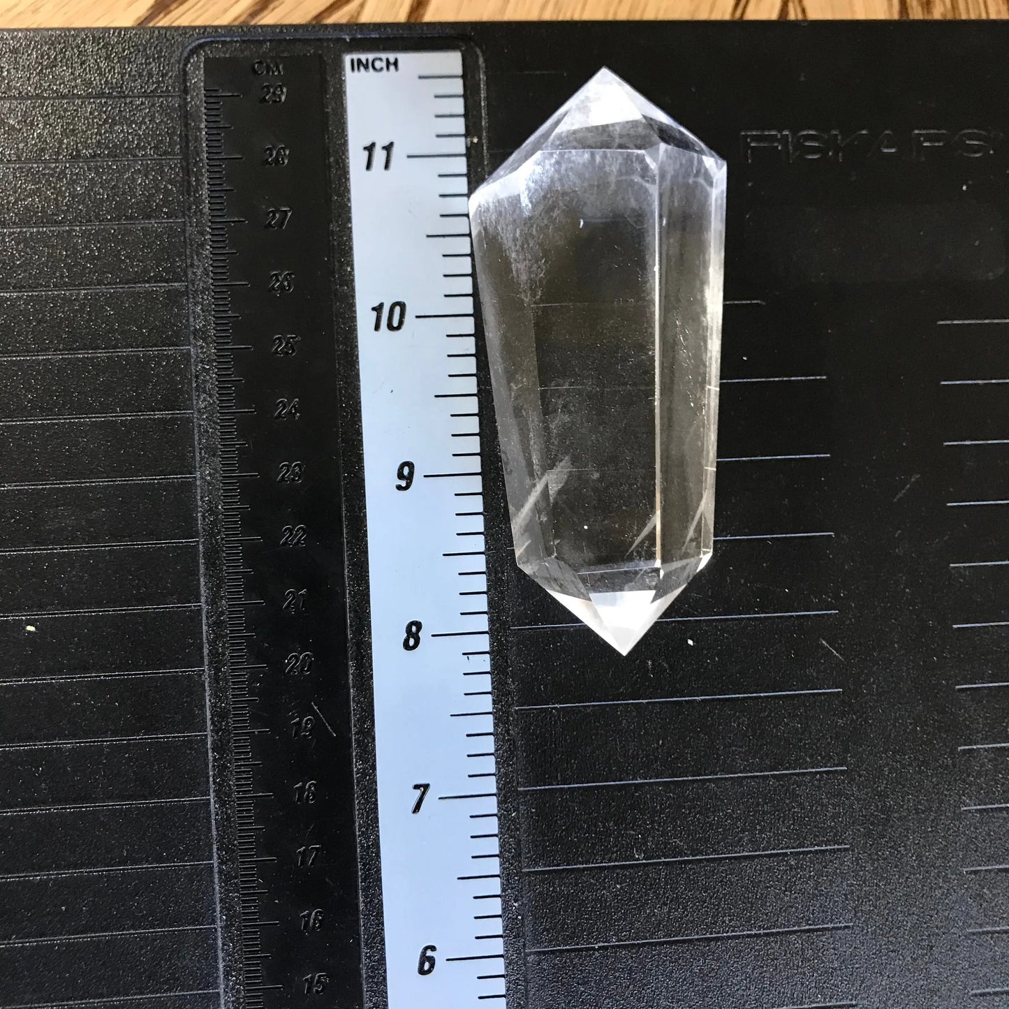 Quartz Crystal Wand,  3 1/2" x 1 1/2" Clear Quartz Crystal, Healing Stone for Crystal Grid or Crafts Shop Wholesale Crystals