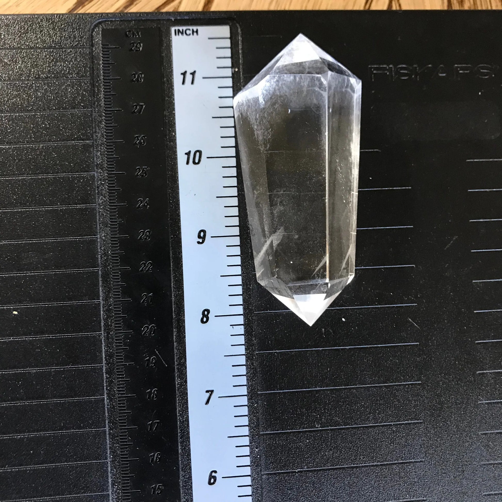 Quartz Crystal Wand,  3 1/2" x 1 1/2" Clear Quartz Crystal, Healing Stone for Crystal Grid or Crafts Shop Wholesale Crystals