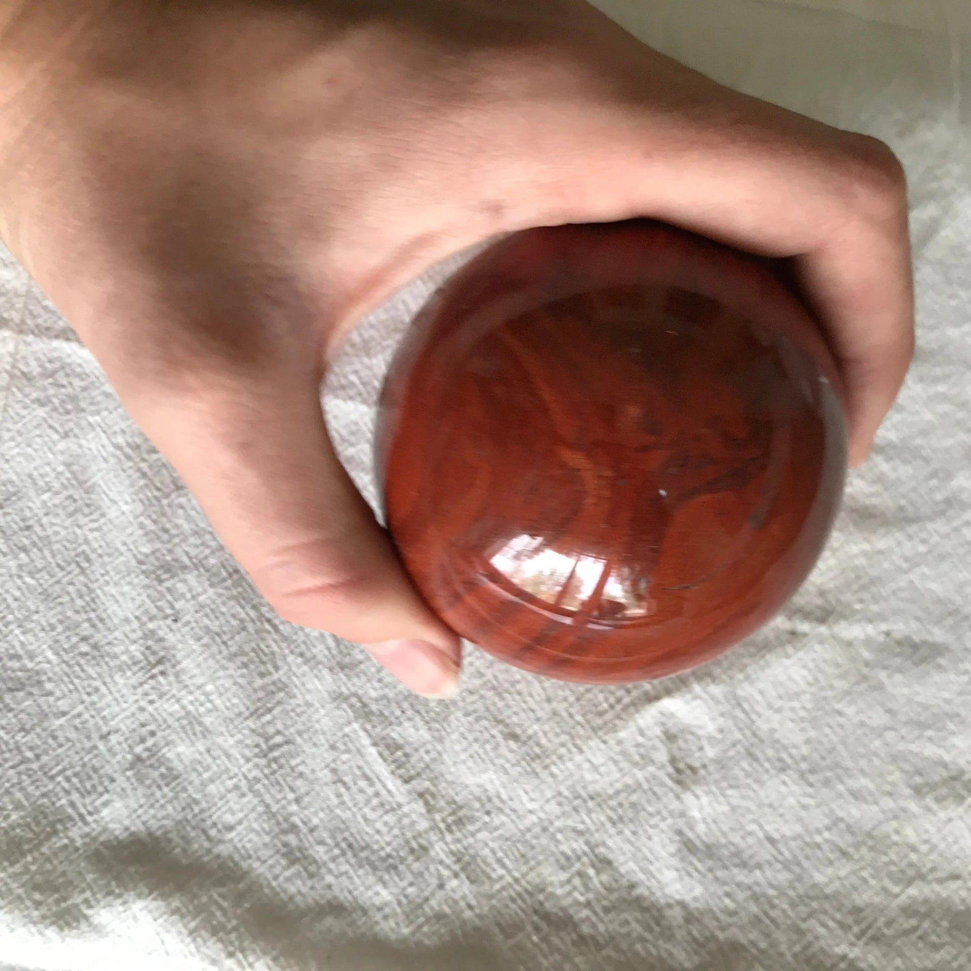Red Jasper Sphere, (Approx 2 3/4") Stone , Crystal Ball, Supply for Crystal Grid, Stone of Protection Shop Wholesale Crystals