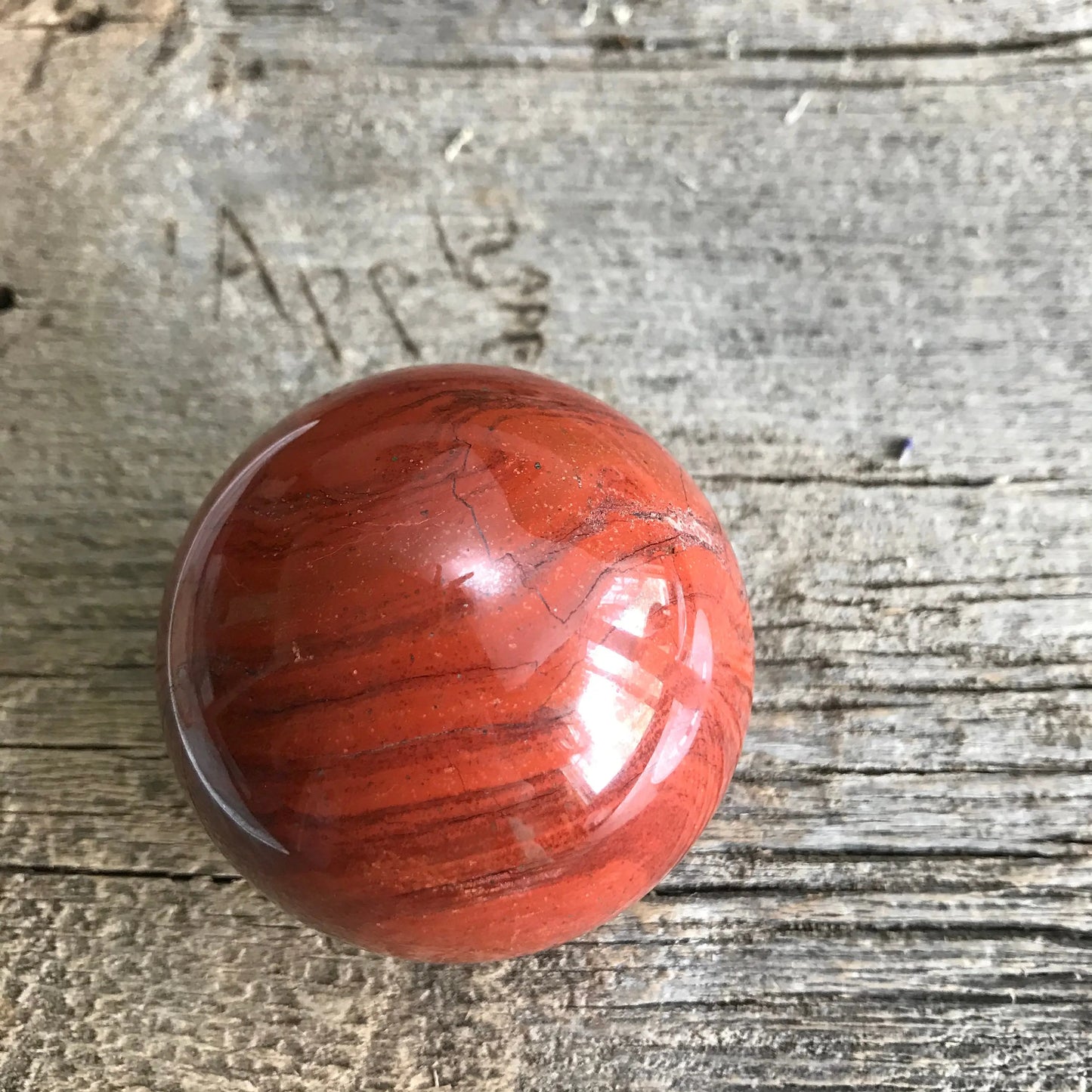 Red Jasper Sphere, (Approx 2 3/4") Stone , Crystal Ball, Supply for Crystal Grid, Stone of Protection Shop Wholesale Crystals