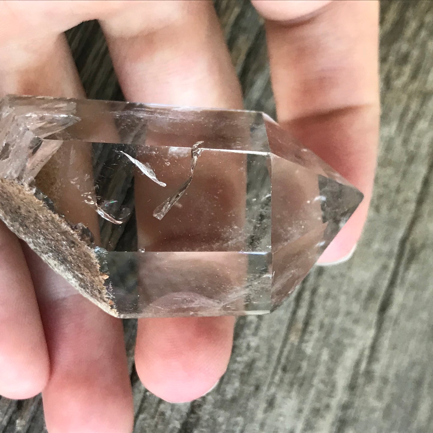 Phantom Quartz Obelisk, (Approx 2" x 1") Quartz Crystal, Healing Stone