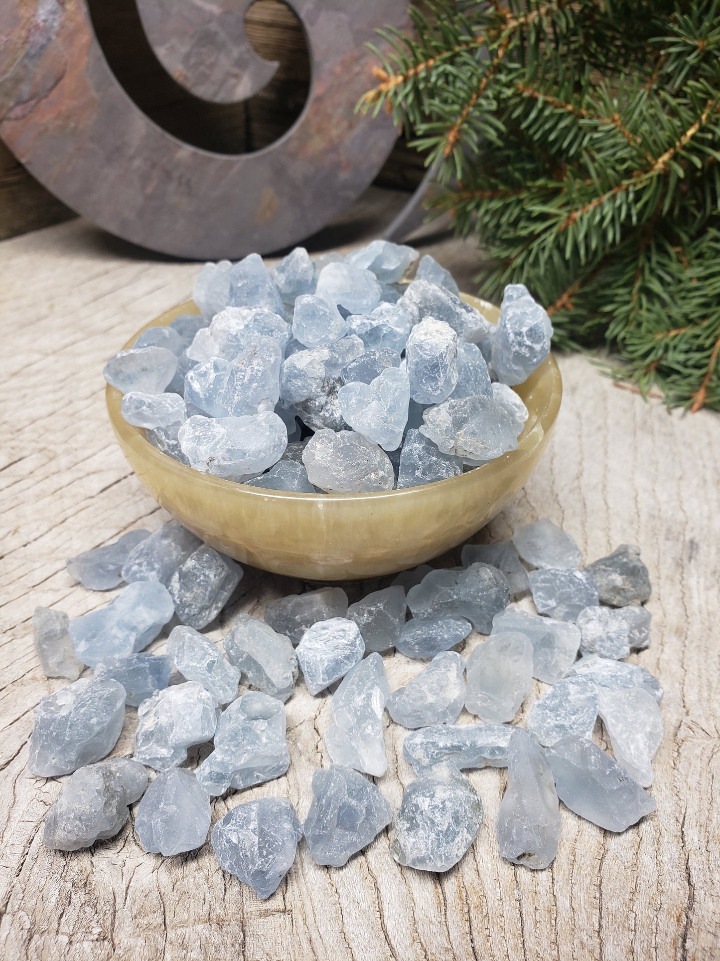 Natural Celestite Chunk (Approx. 1/2" x 3/4") 0491