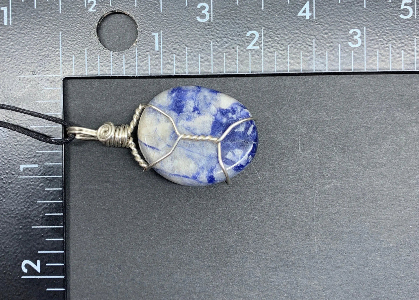 Sidalite Hand Made Wire Wrapped Necklace.              NCK-0504 Shop Wholesale Crystals