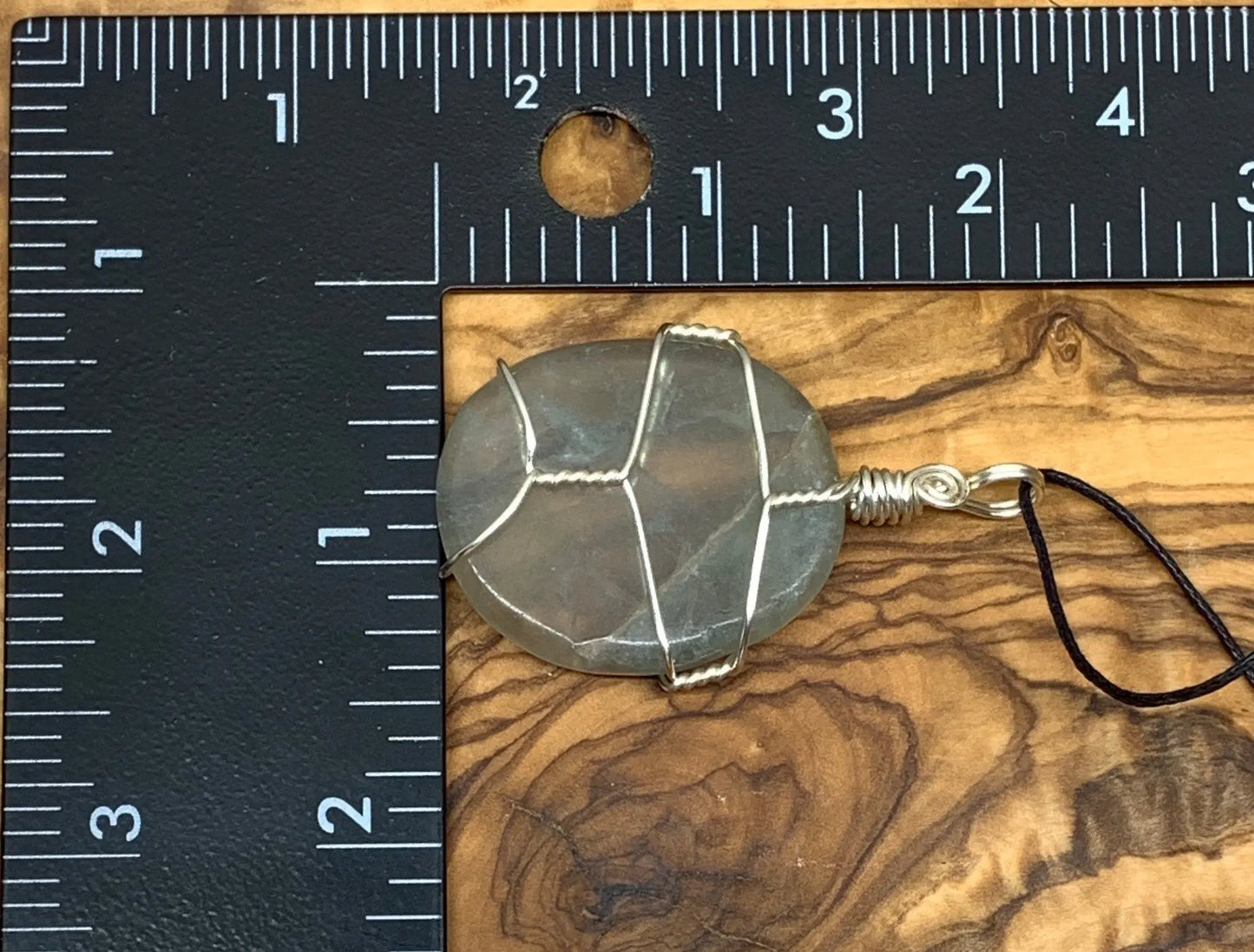 Green Fluorite Wire Wrapped Necklace  NCK-0440 Shop Wholesale Crystals