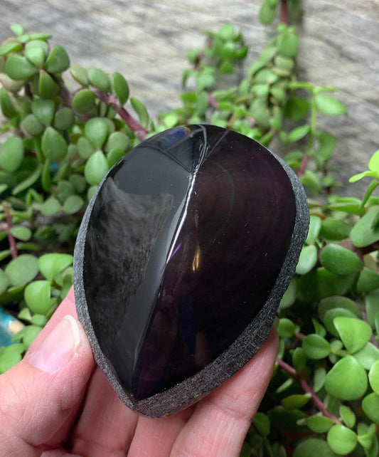 Rainbow Obsidian Stone     Approx. 2 1-2”     SPH-0262 Shop Wholesale Crystals