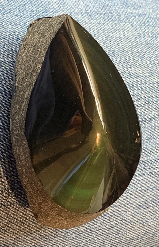 Rainbow Obsidian Stone     Approx. 3 1/2”     SPH-0224 Shop Wholesale Crystals