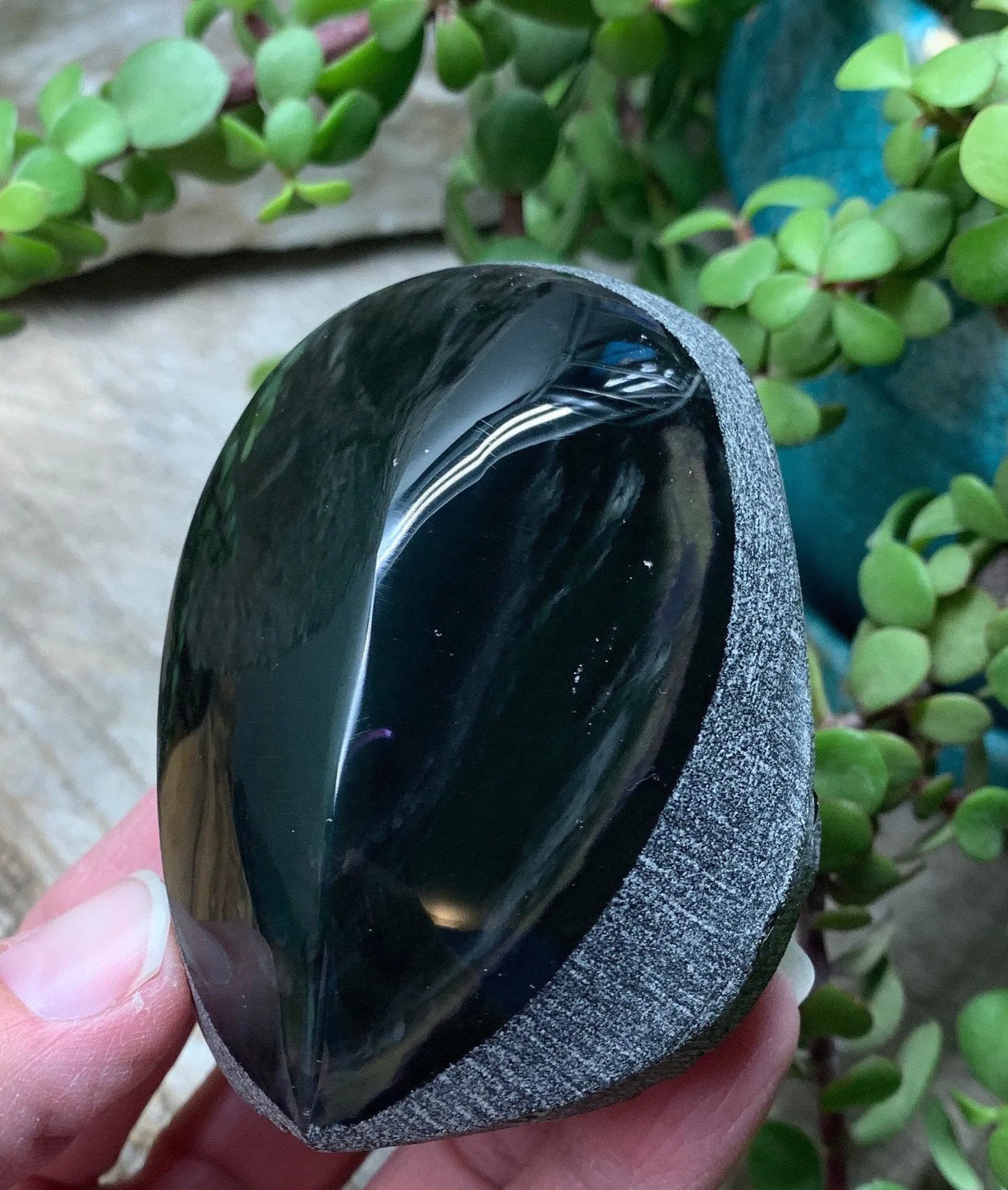 Rainbow Obsidian Stone     Approx. 3 1/2”  SPH-0274 Shop Wholesale Crystals