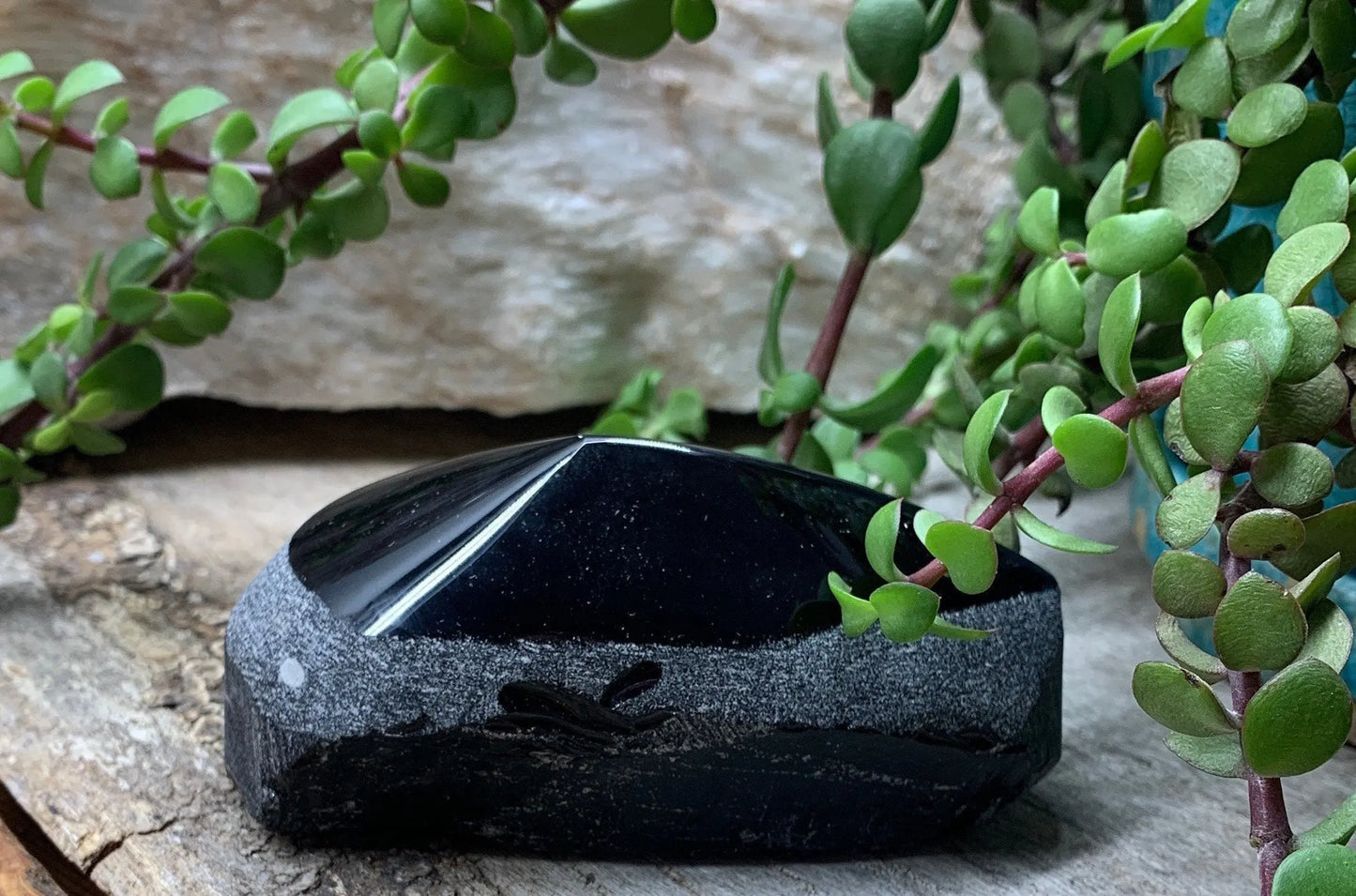 Rainbow Obsidian Stone     Approx. 4” SPH-0263 Shop Wholesale Crystals