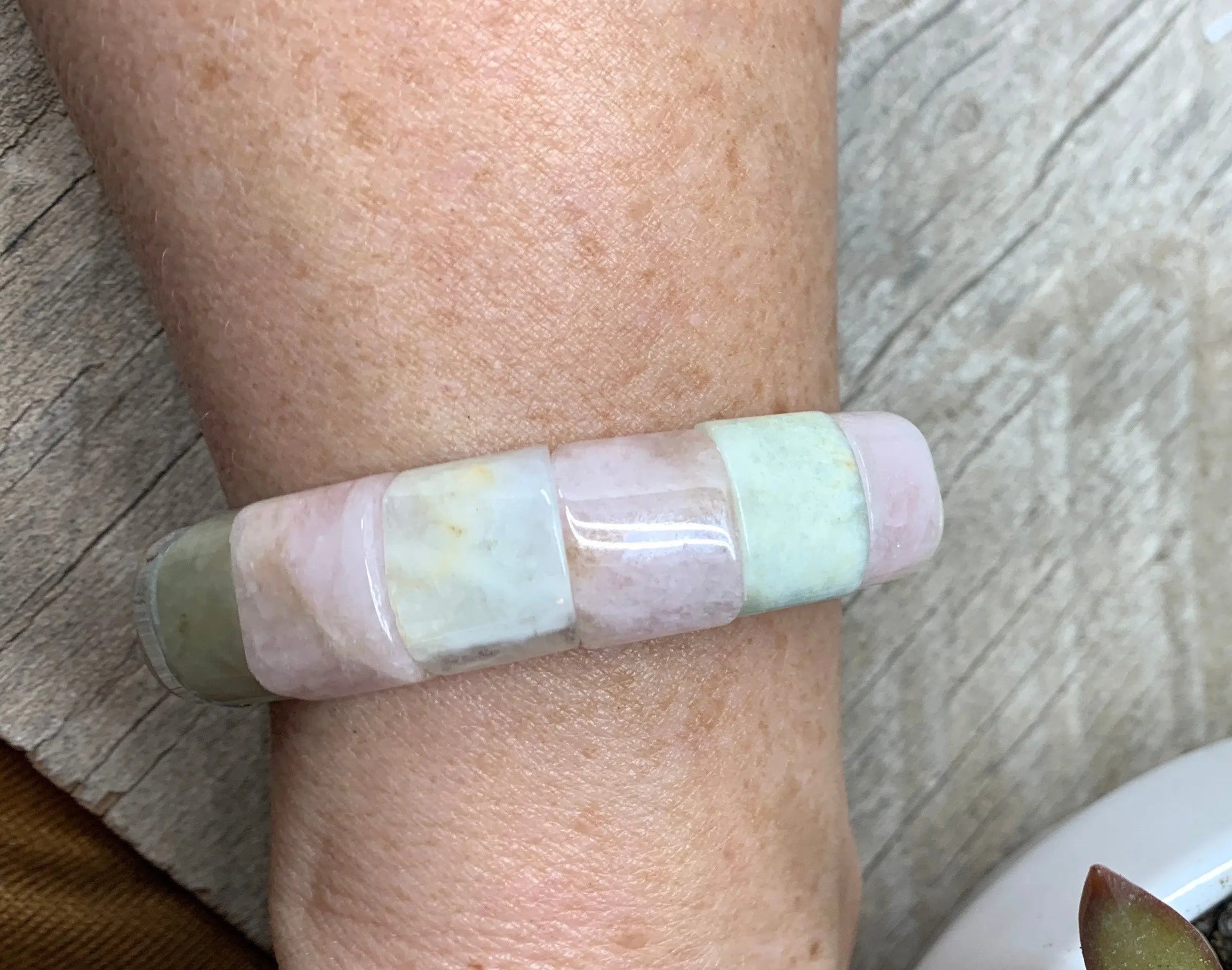 Morganite Bracelet BRC-0076 Shop Wholesale Crystals