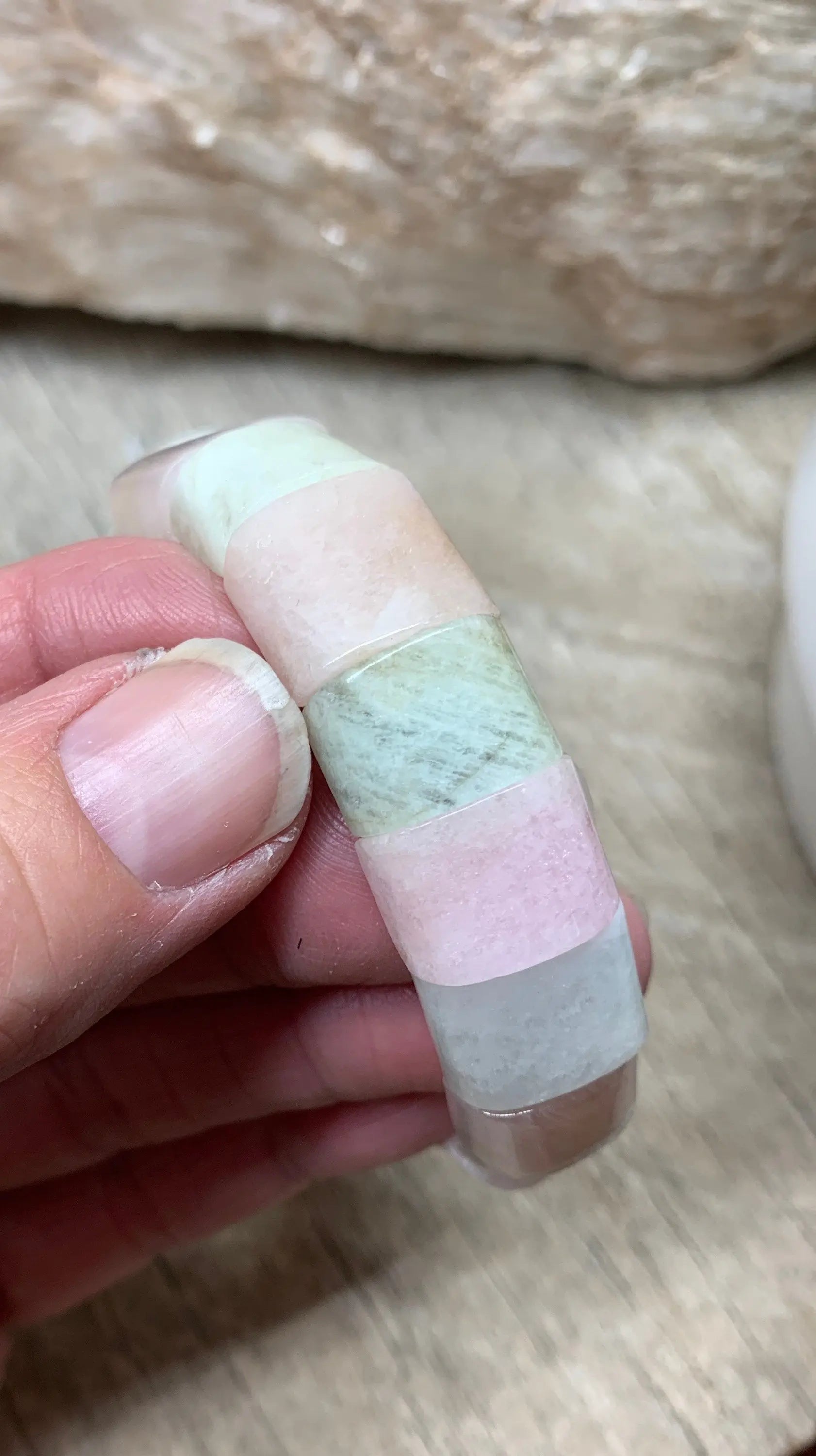 Morganite Bracelet BRC-0076 Shop Wholesale Crystals