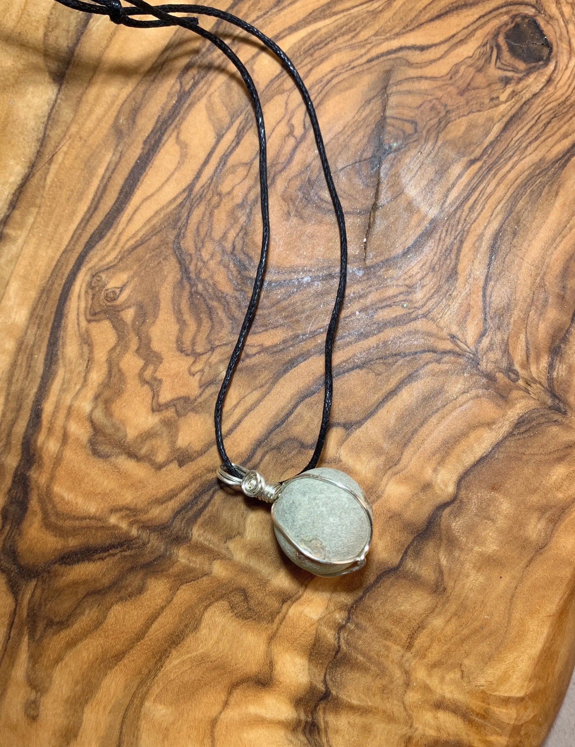 Prehnite Wire Wrapped Necklace    NCK-0526 Shop Wholesale Crystals