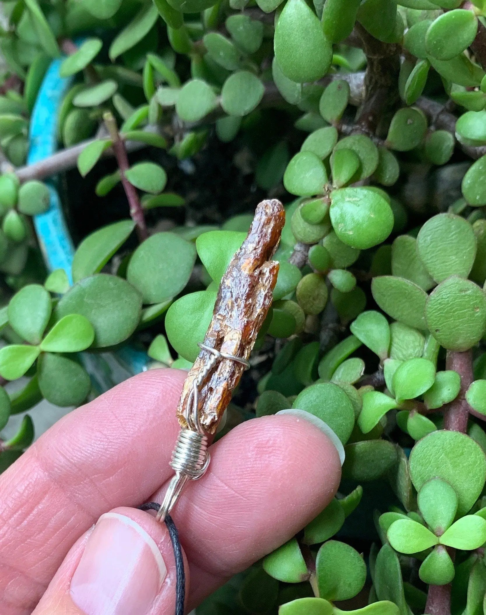 Red Kyanite Wire Wrapped Necklace  NCK-0649 Shop Wholesale Crystals