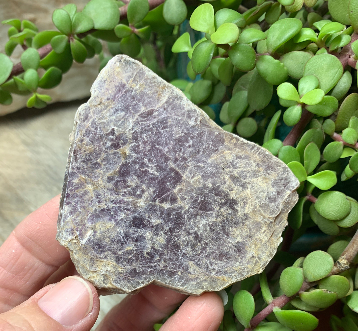 Lepidolite Stone         CRY-0565