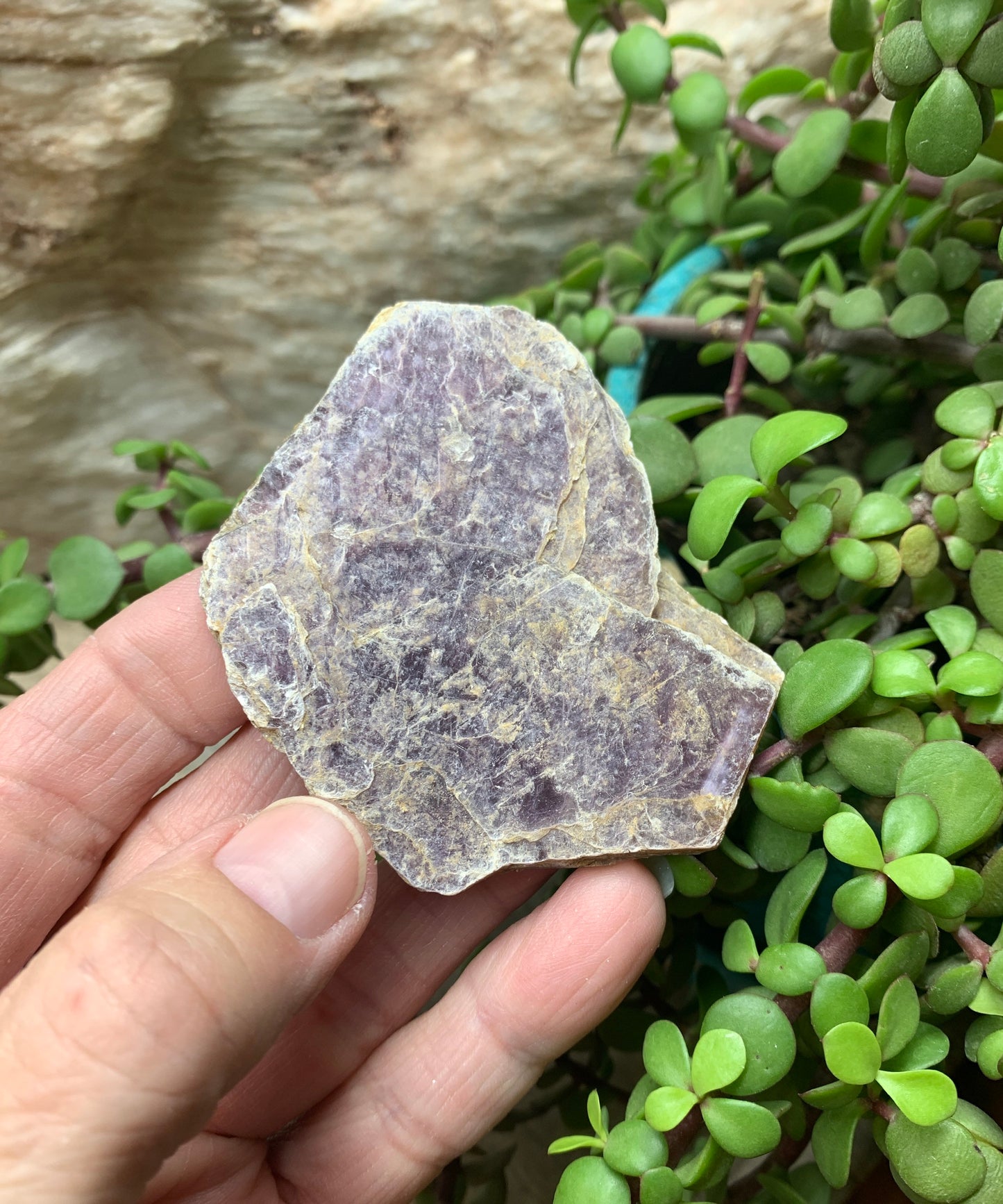 Lepidolite Stone         CRY-0567