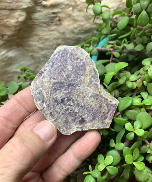 Lepidolite Stone         CRY-0567