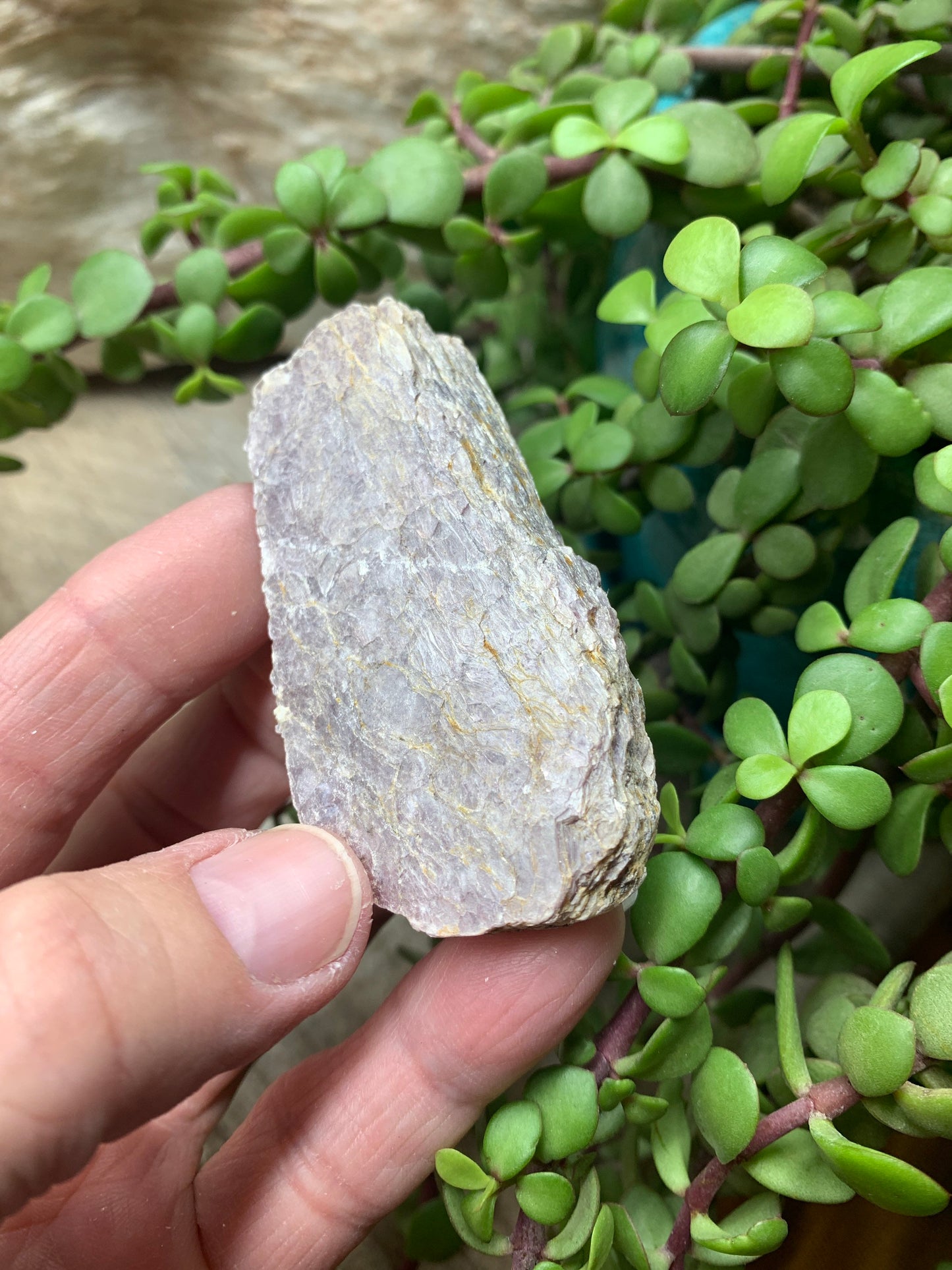 Lepidolite Stone         CRY-0562