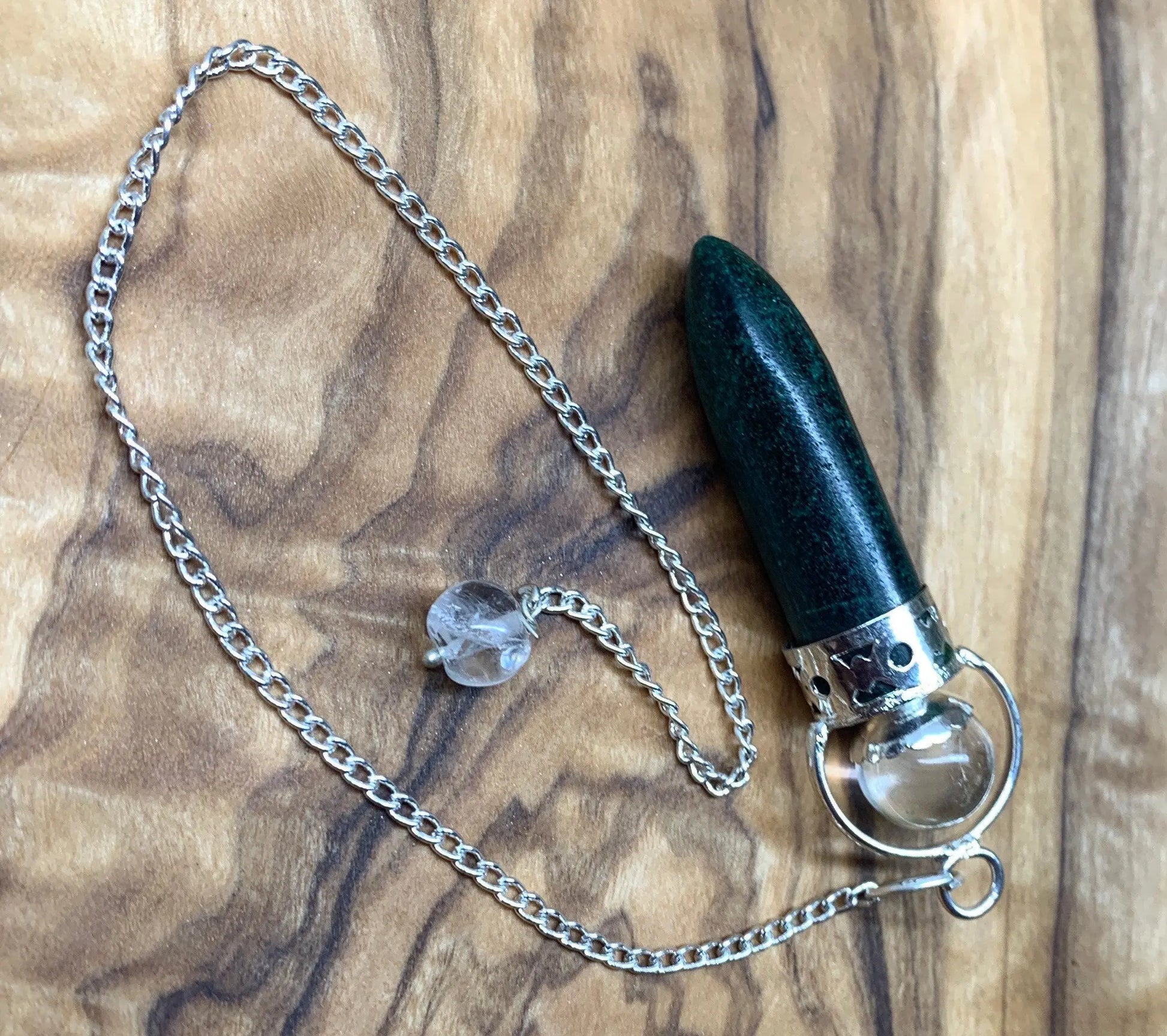 Serpentine Pendulum         PND-0028 Shop Wholesale Crystals
