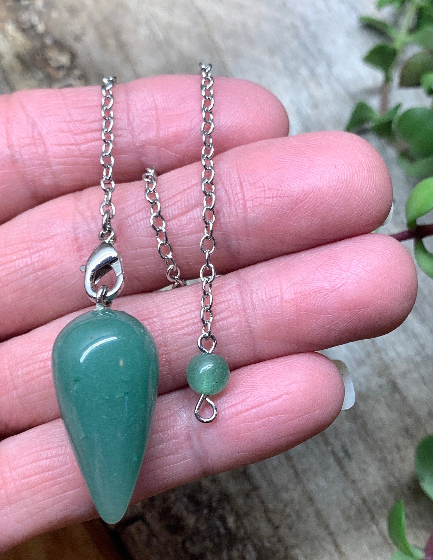 Green Aventurine Pendulum         PND-0039