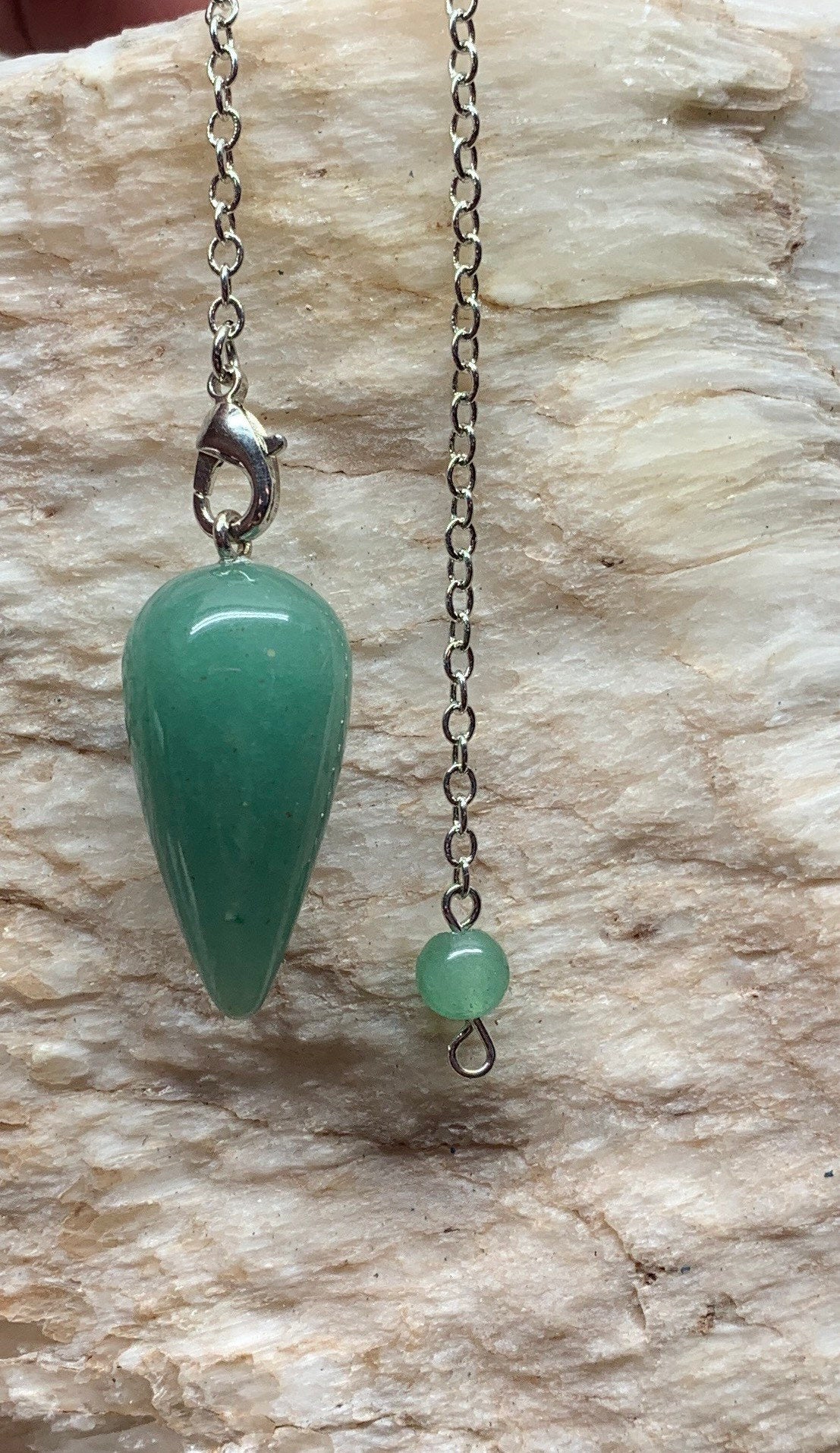 Green Aventurine Pendulum         PND-0039