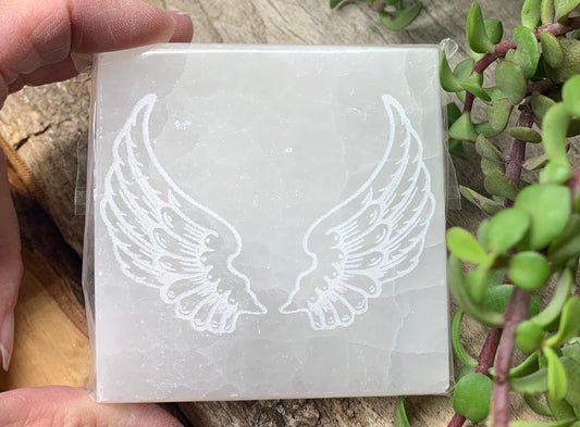 Wing Etched Selenite SEI-0111