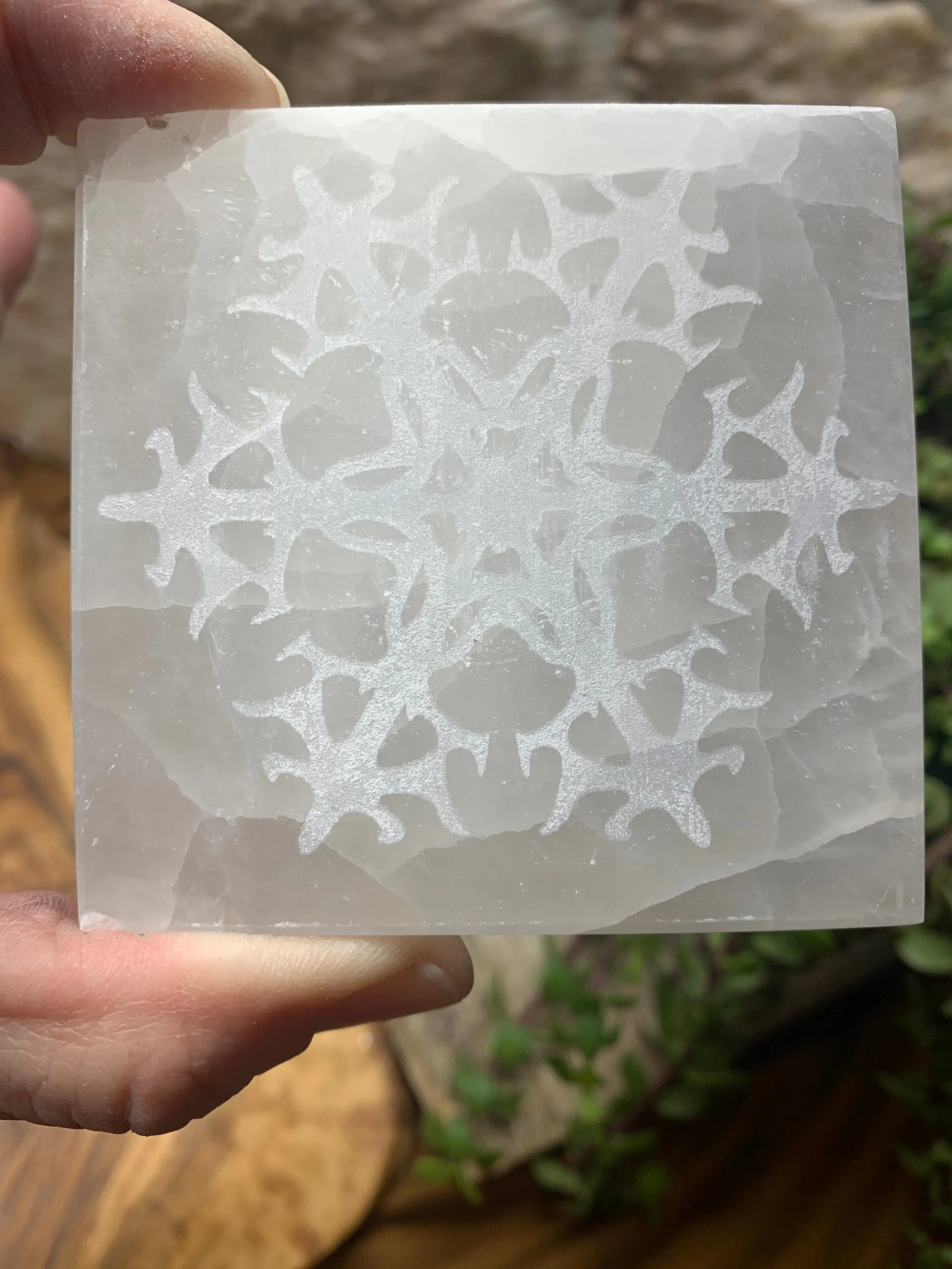 Salt Lake City Temple Etched Selenite  SEI-0223 Shop Wholesale Crystals