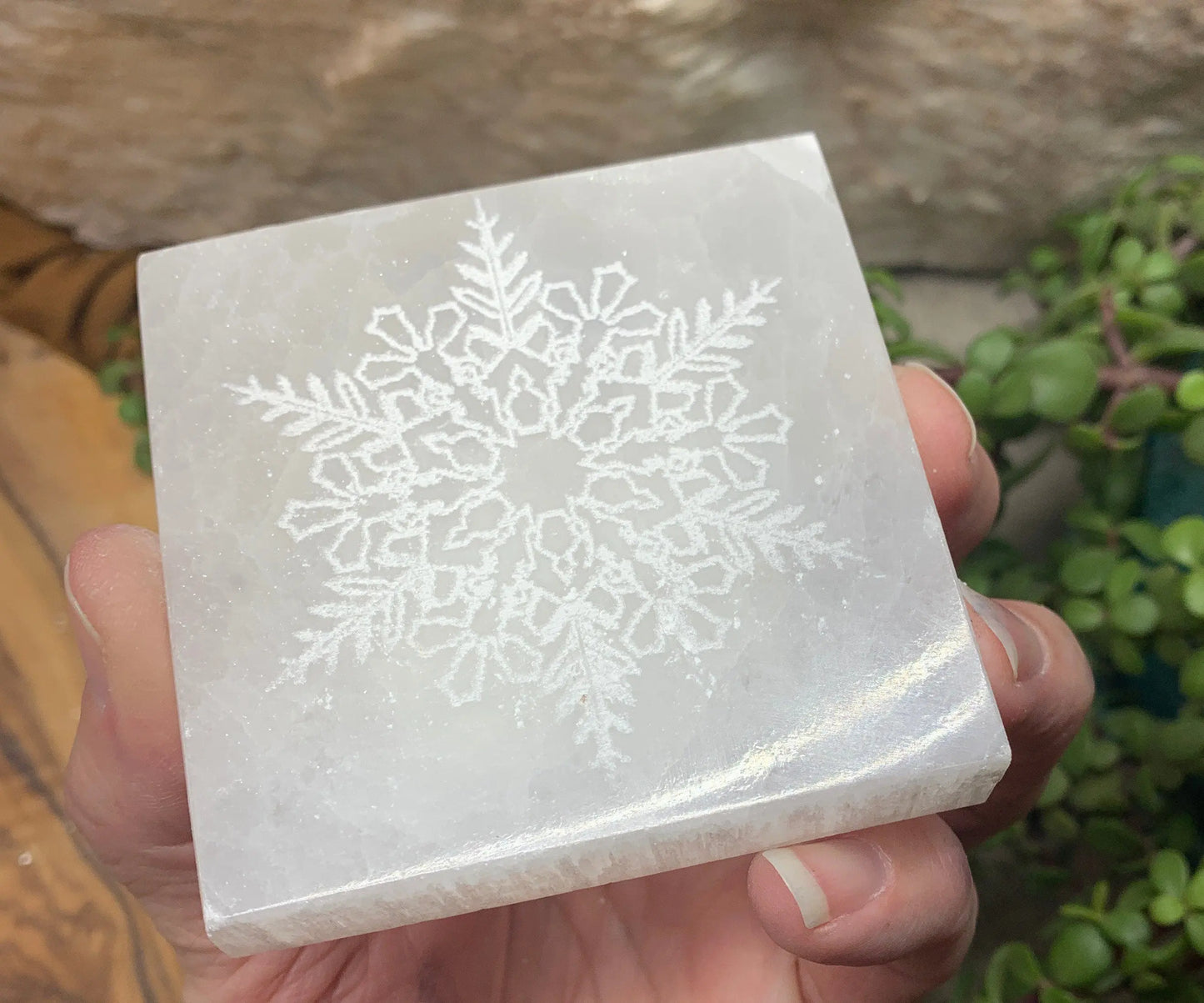 Salt Lake City Temple Etched Selenite  SEI-0219 Shop Wholesale Crystals
