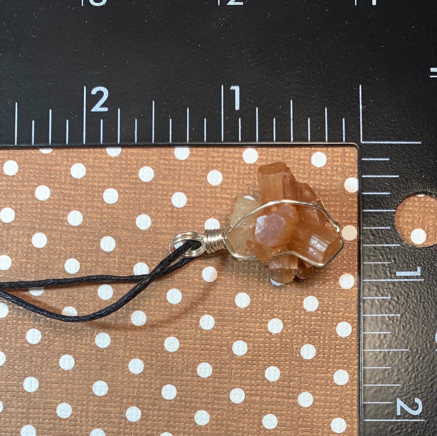 Argonite Wire Wrapped Necklace    NCK-0543 Shop Wholesale Crystals