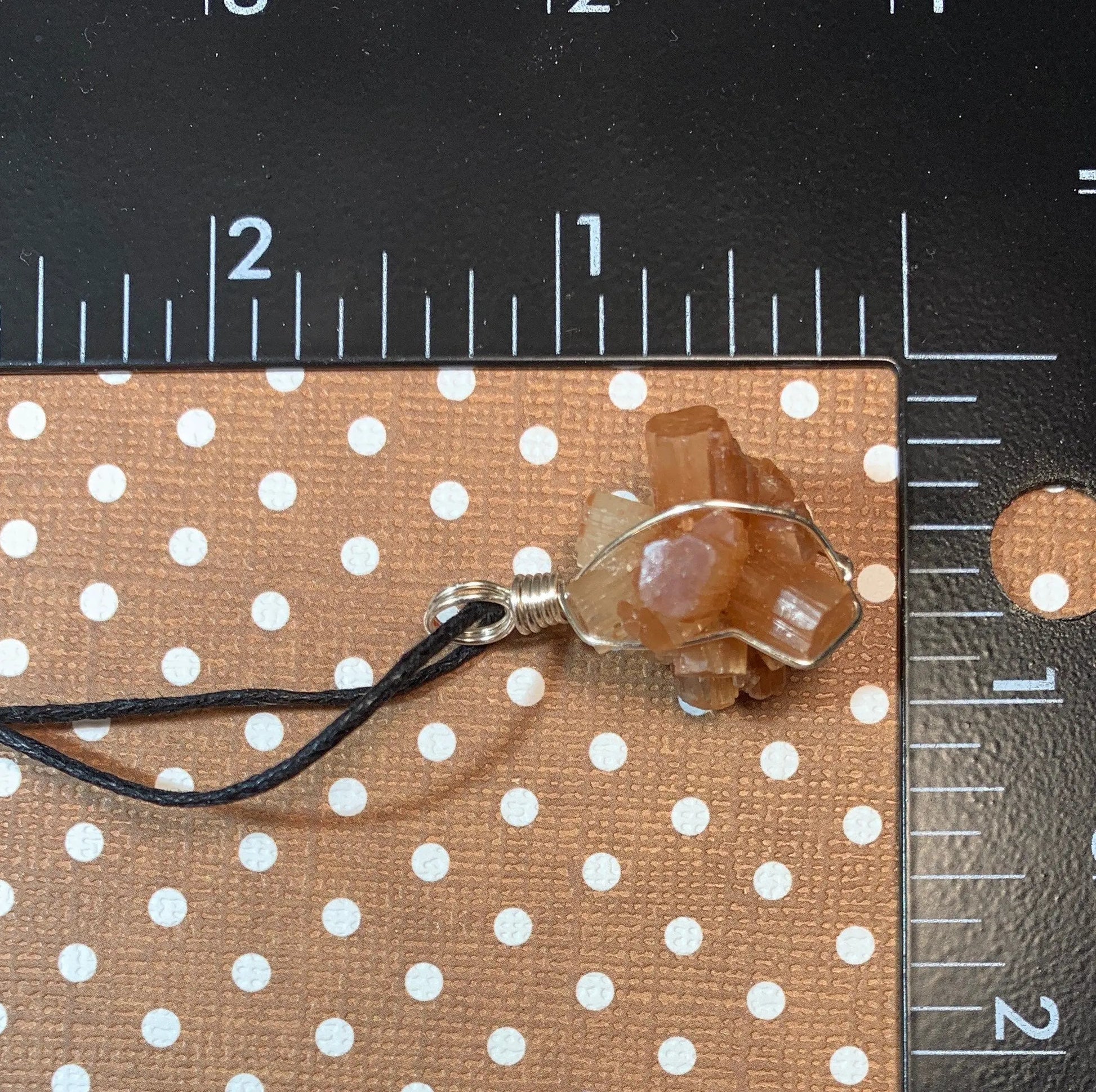 Argonite Wire Wrapped Necklace    NCK-0543 Shop Wholesale Crystals