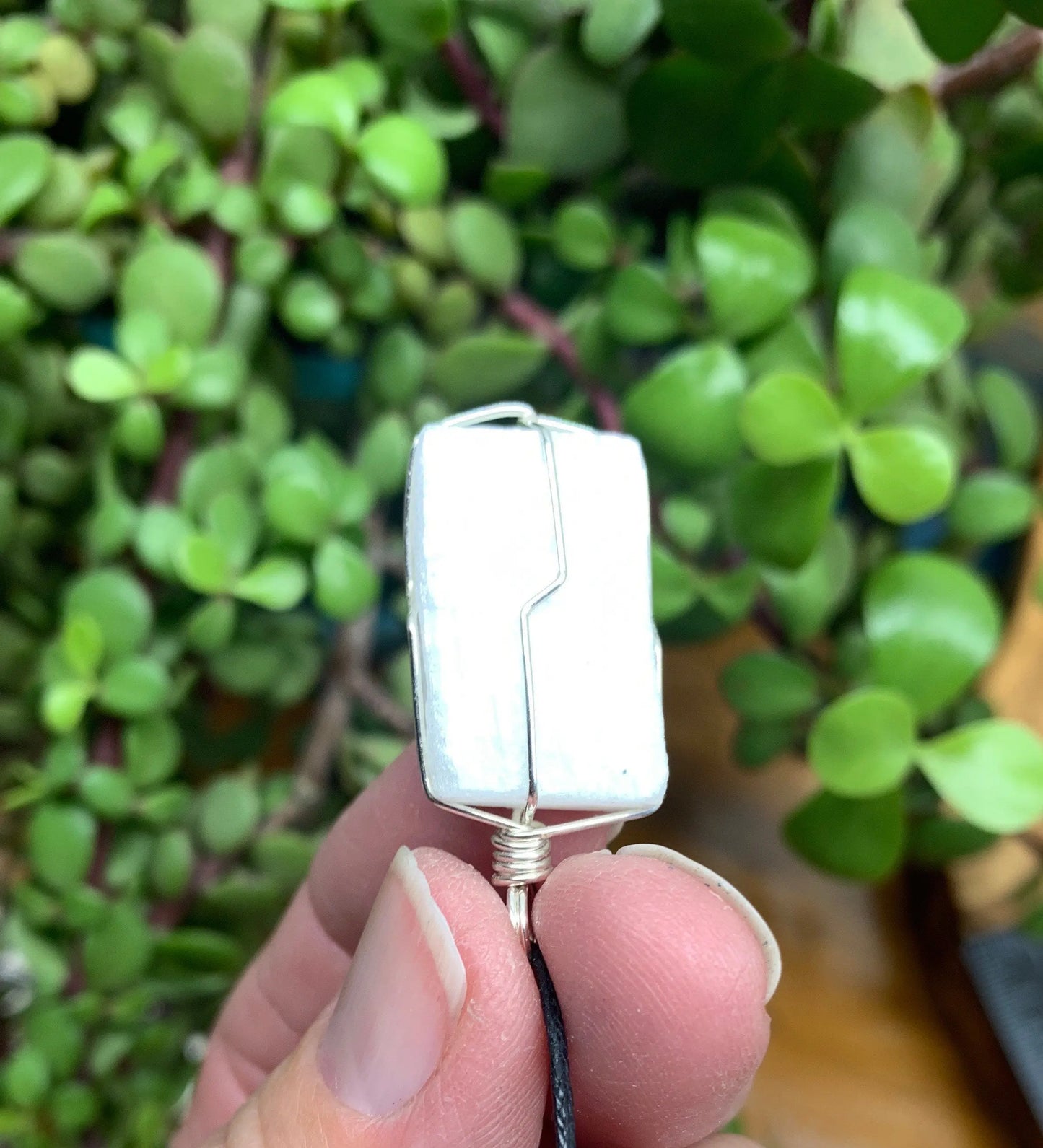 Selenite Wire Wrapped Necklace              NCK-0708 Shop Wholesale Crystals