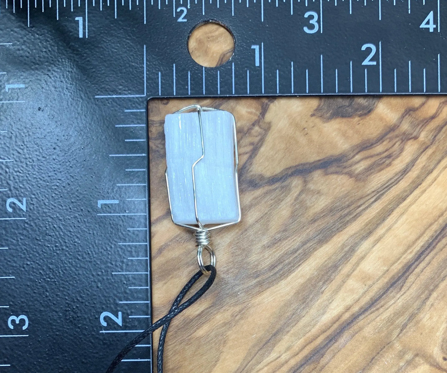 Selenite Wire Wrapped Necklace              NCK-0708 Shop Wholesale Crystals