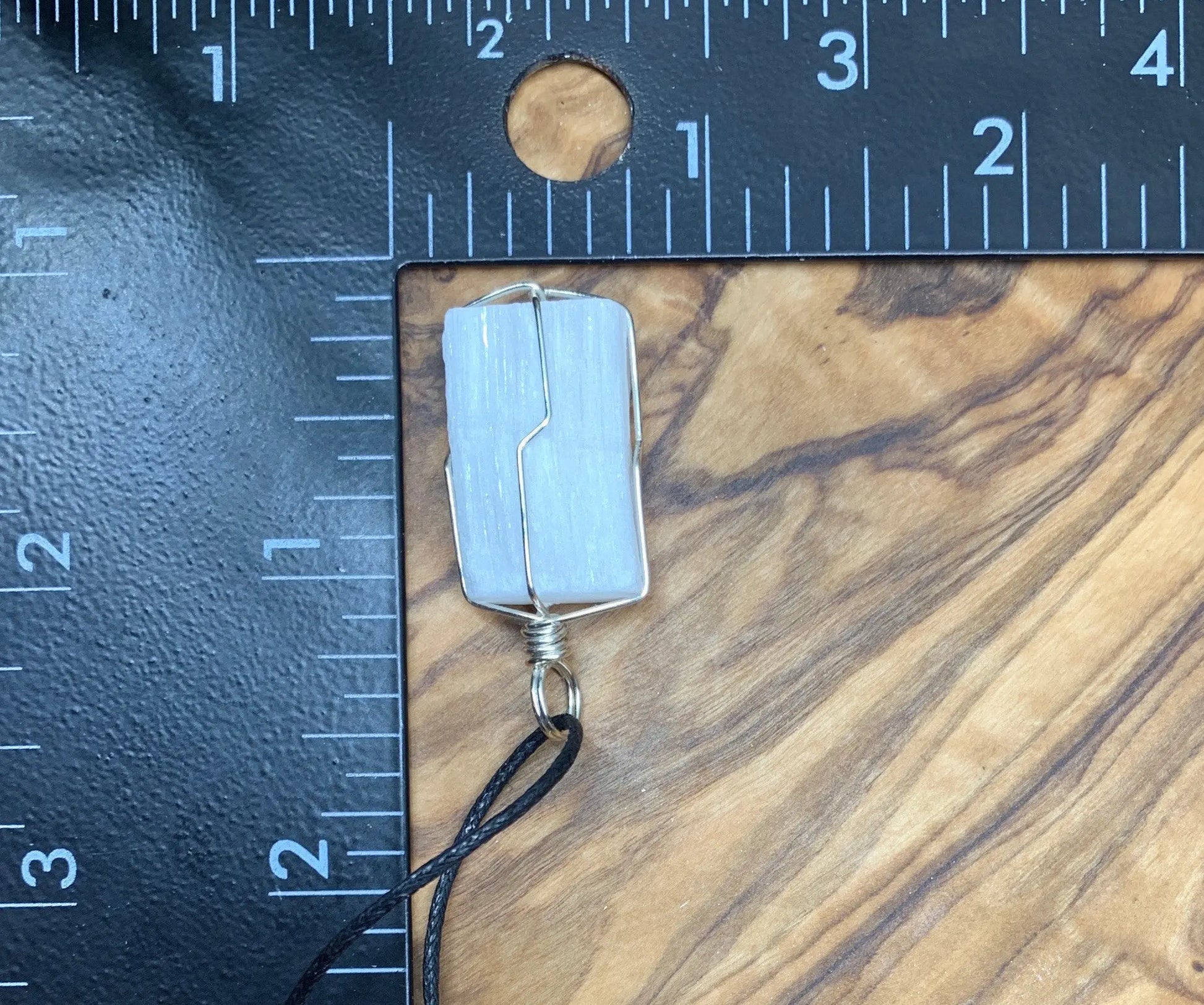 Selenite Wire Wrapped Necklace              NCK-0708 Shop Wholesale Crystals