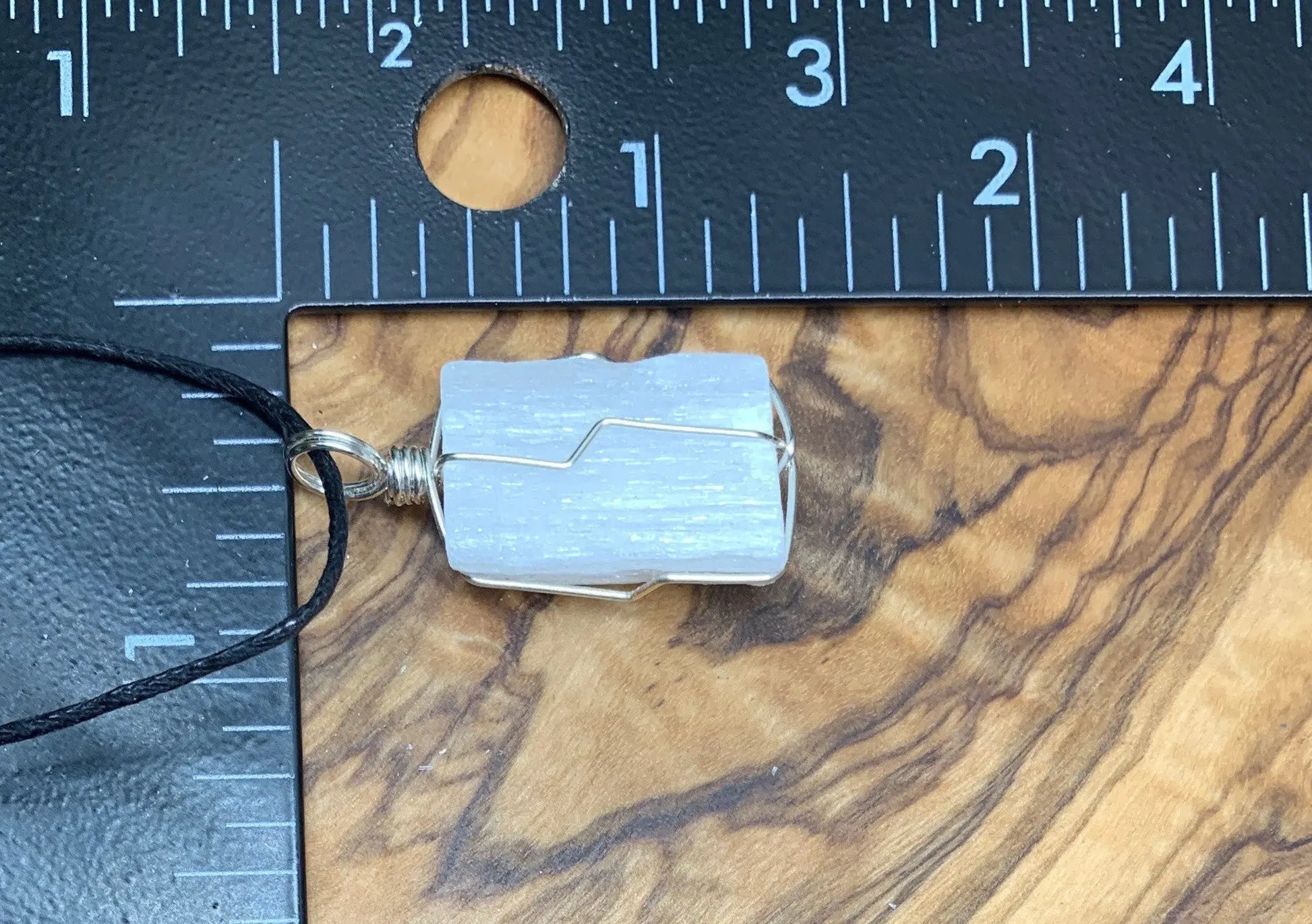 Selenite Wire Wrapped Necklace              NCK-0700 Shop Wholesale Crystals