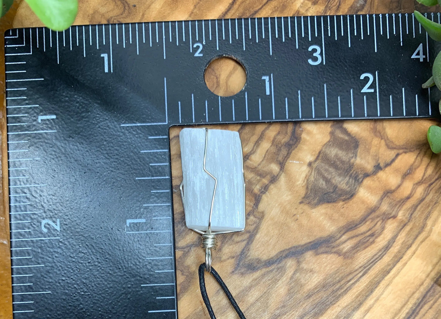 Selenite Wire Wrapped Necklace              NCK-0679 Shop Wholesale Crystals