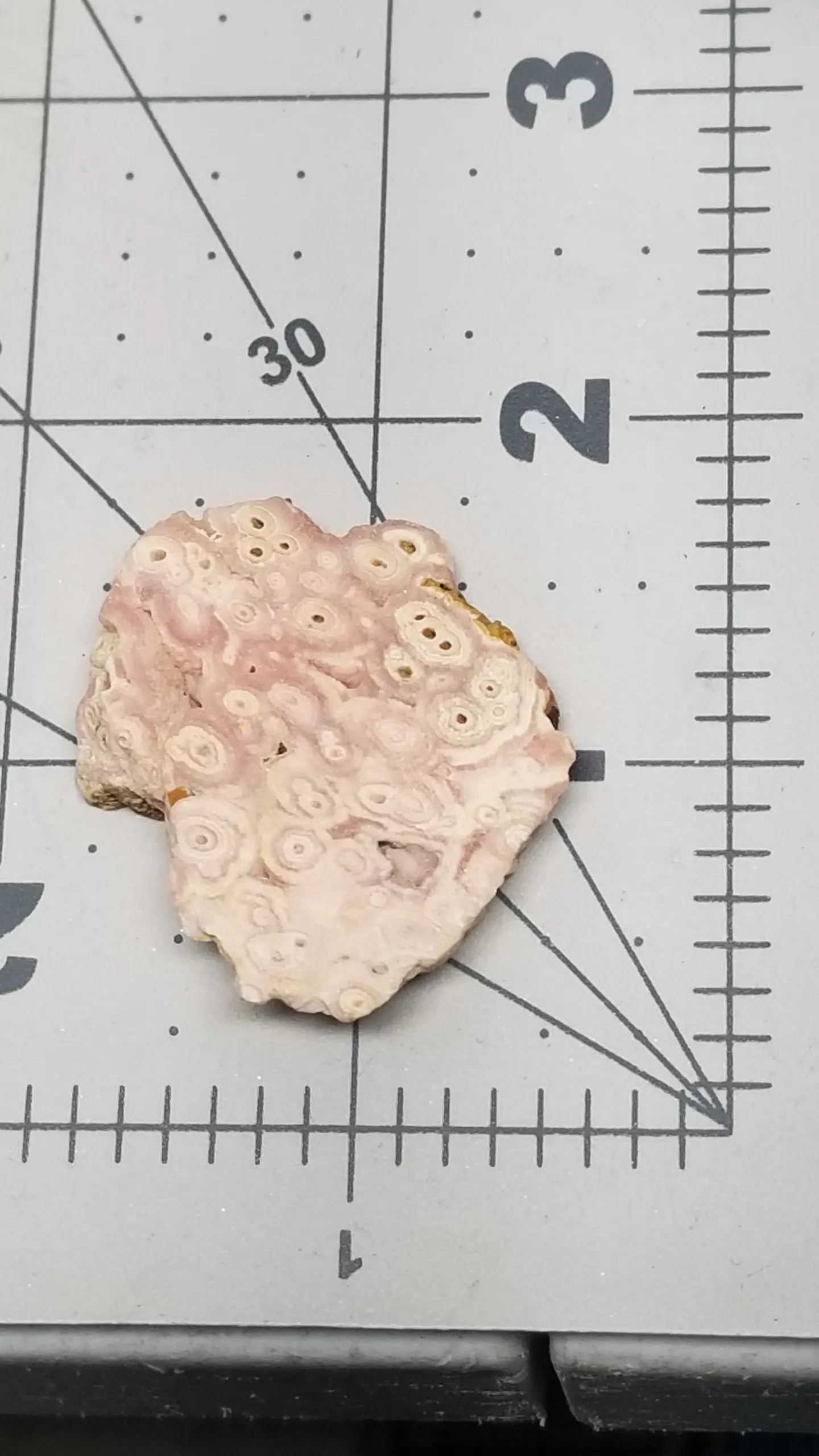 Rhodochrosite Raw Slab, For cabbing or wire wrap pendant necklace SLA-0026 Shop Wholesale Crystals