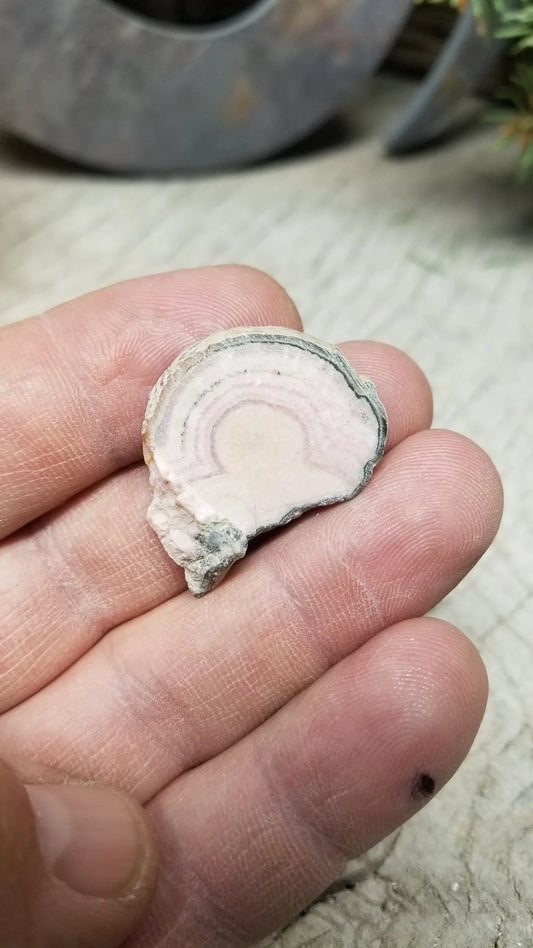 Rhodochrosite Raw Slab, For cabbing or wire wrap pendant necklace SLA-0025 Shop Wholesale Crystals