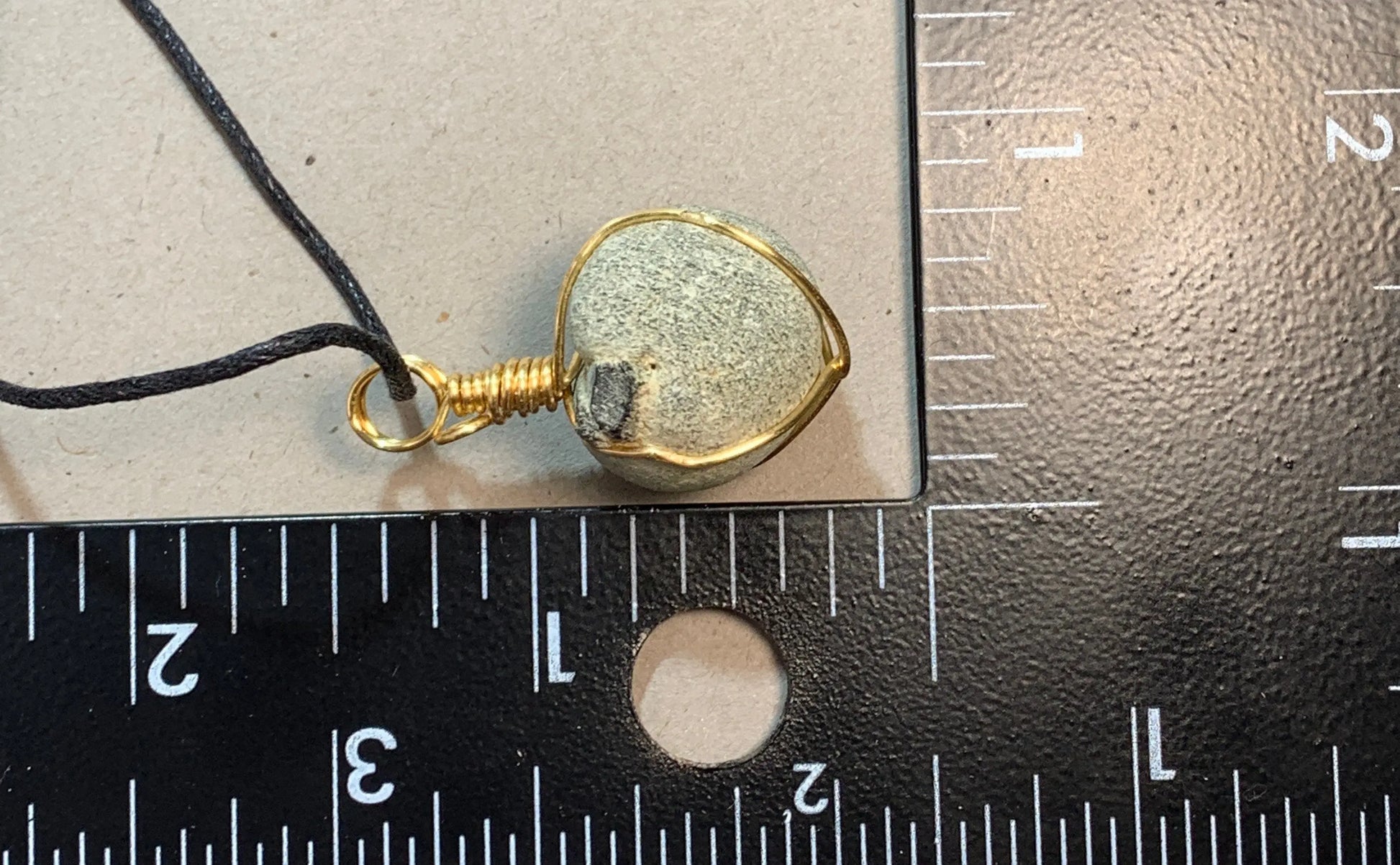 Prehnite Wire Wrapped Necklace    NCK-0538 Shop Wholesale Crystals