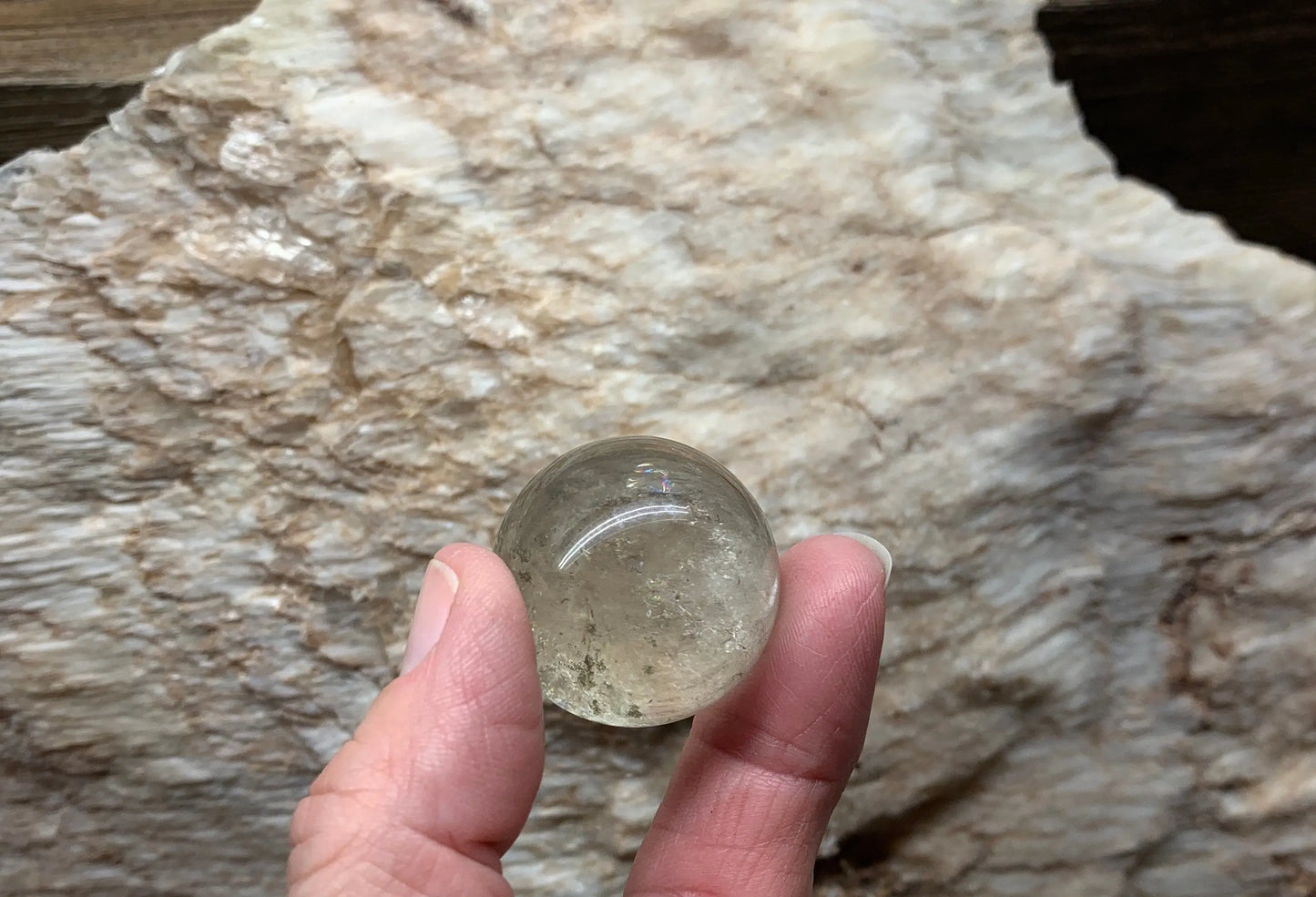 Rutile Quartz Sphere      SPH-0095 Shop Wholesale Crystals