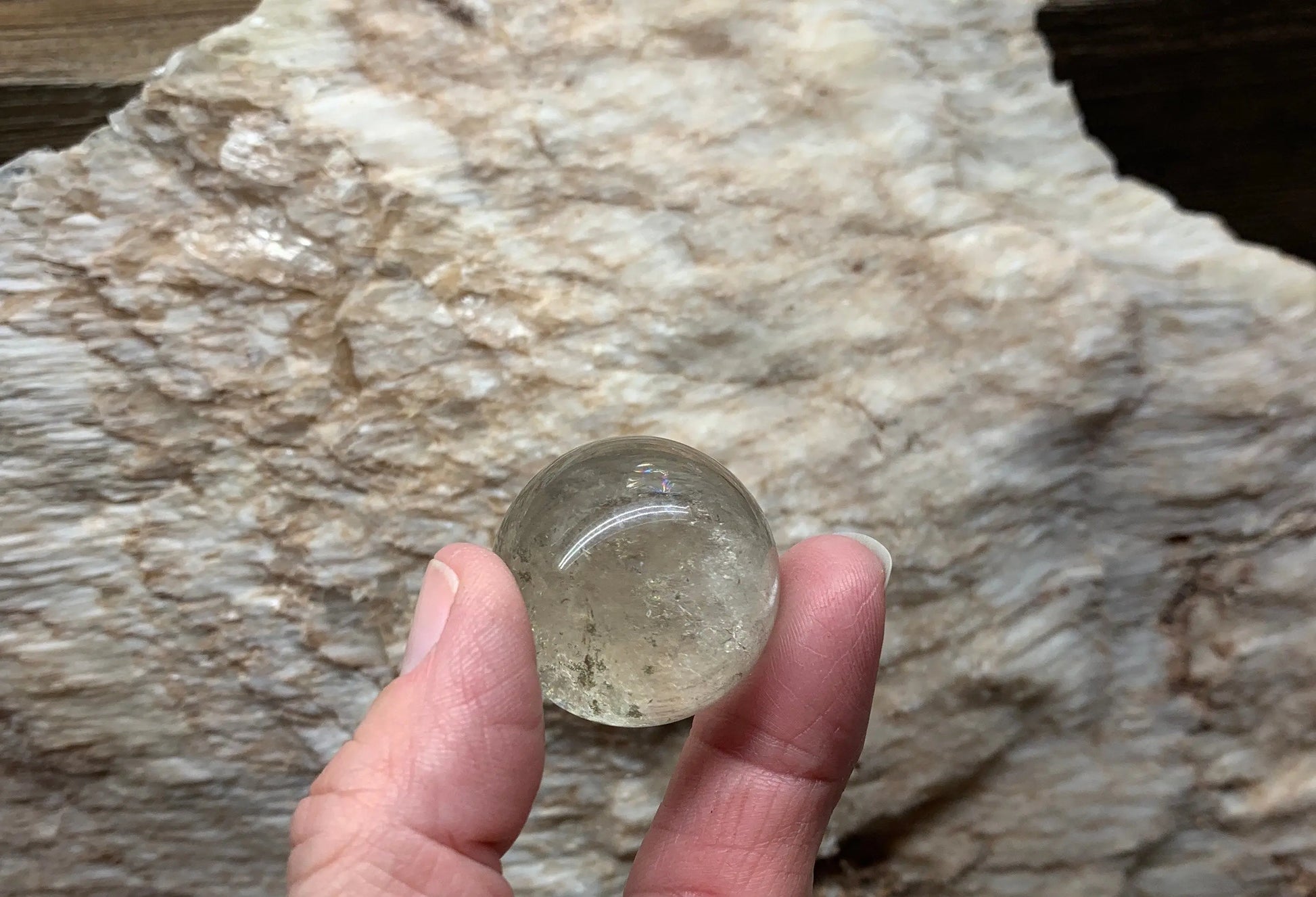 Rutile Quartz Sphere      SPH-0095 Shop Wholesale Crystals