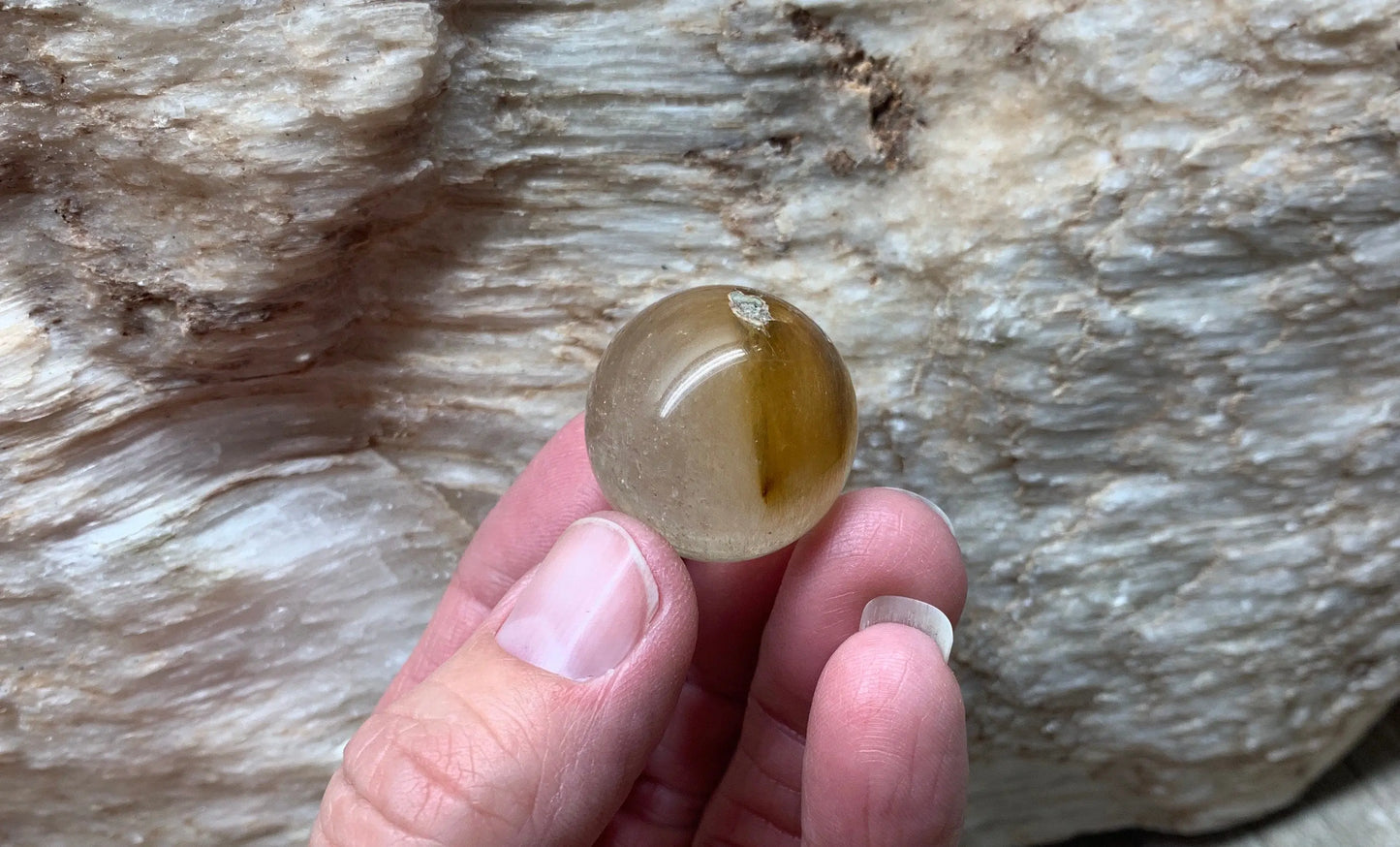 Rutile Quartz Sphere      SPH-0090 Shop Wholesale Crystals