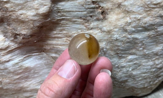 Rutile Quartz Sphere      SPH-0090 Shop Wholesale Crystals